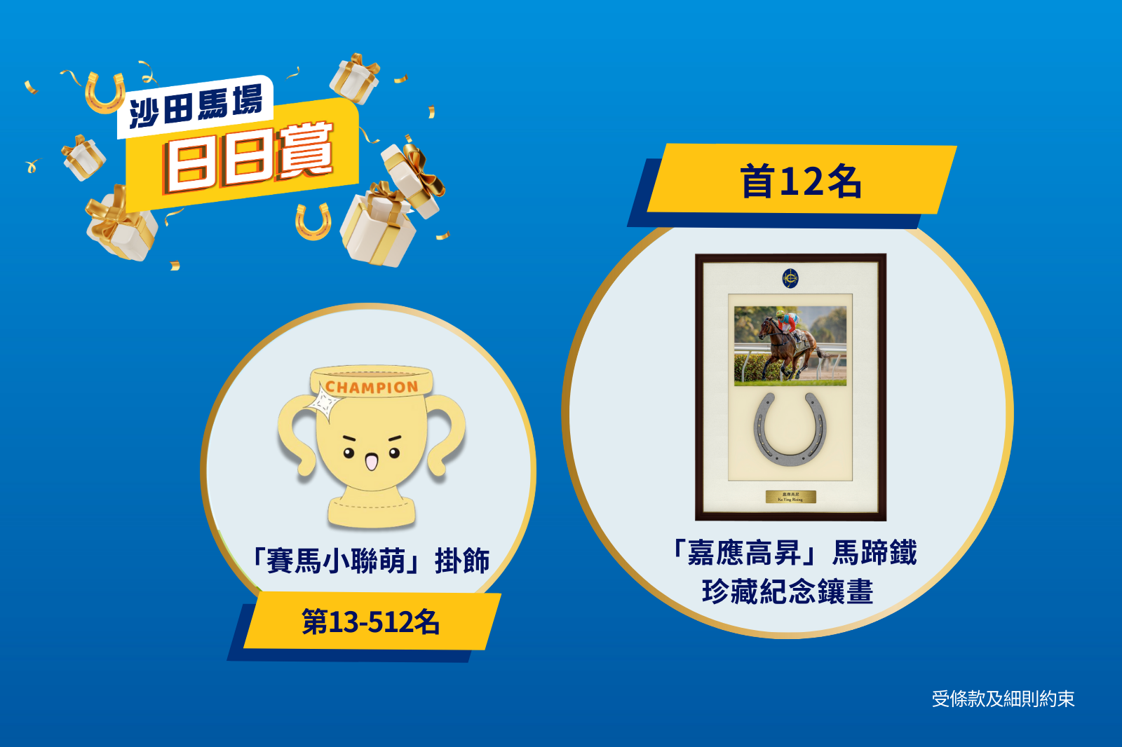 開APP即玩「沙田馬場日日賞」有獎問答