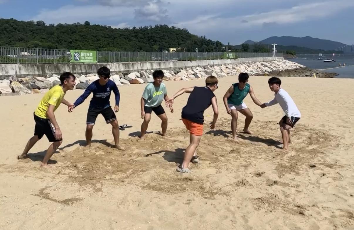 香港隊伍日常練習