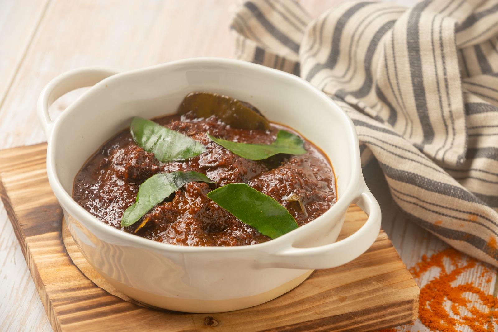 馬來巴東牛肉($108)蔡瀾曾讚香料香味濃。(負責人阿榮授權相片刊登)