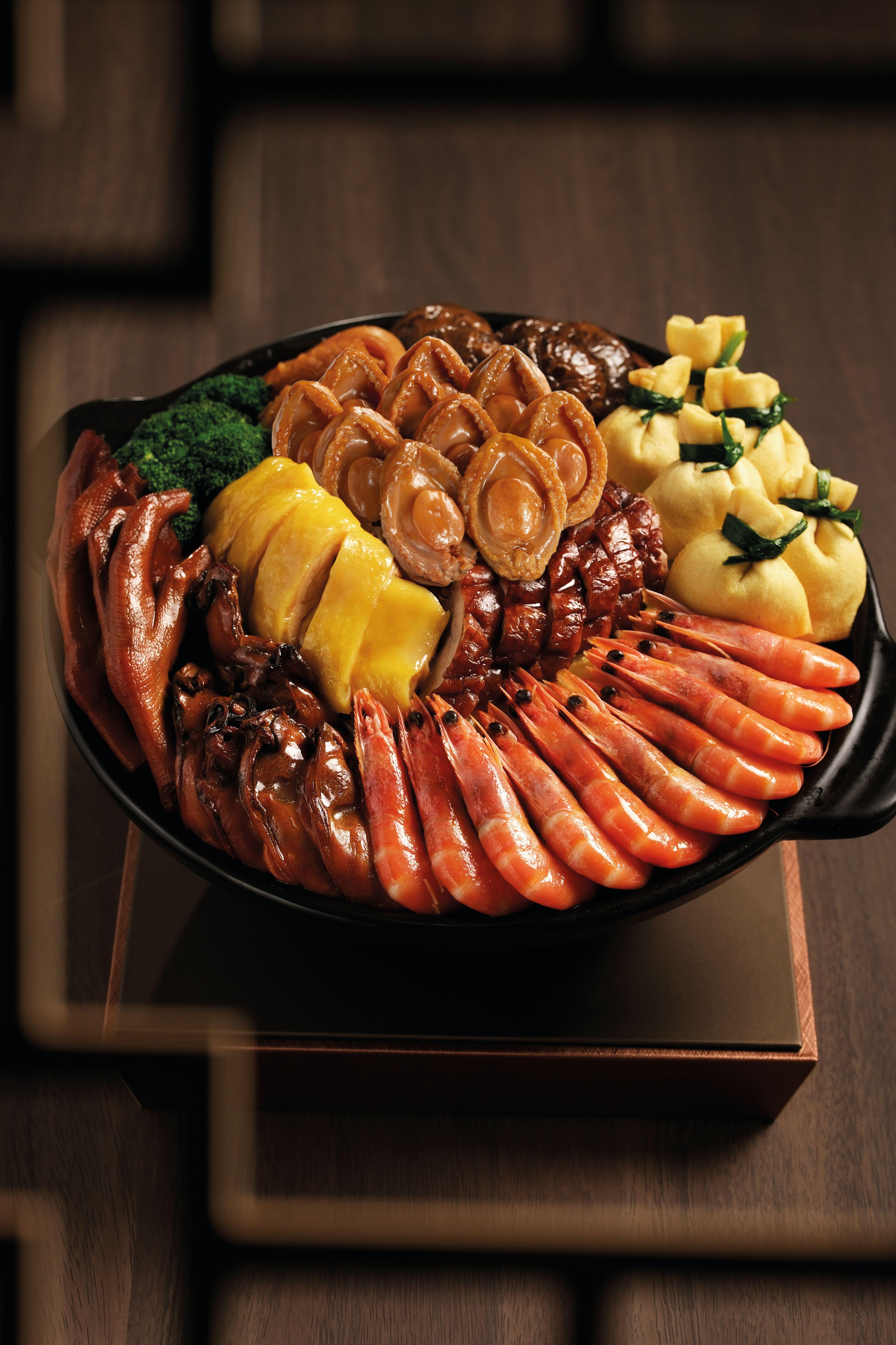 鮑魚福袋燒味大盆菜