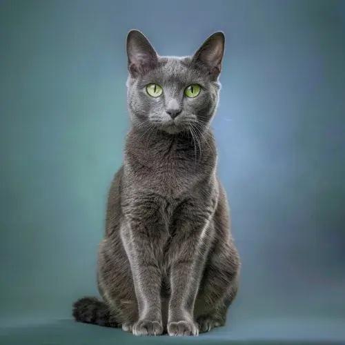 呵叻貓:藍灰色短毛,心形臉,大眼睛。性格忠誠、活潑、喜歡陪伴。