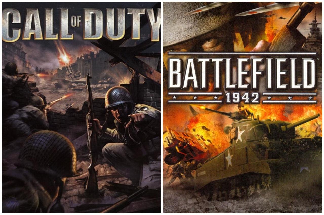 暢銷經典遊戲《決勝時刻》(Call of Duty)及《戰地風雲》(Battlefiled)。(X)