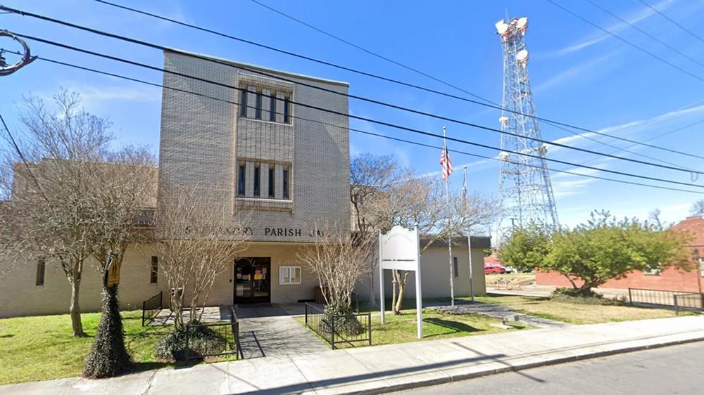 路易斯安那州的監獄St. Landry Parish Jail。(X)