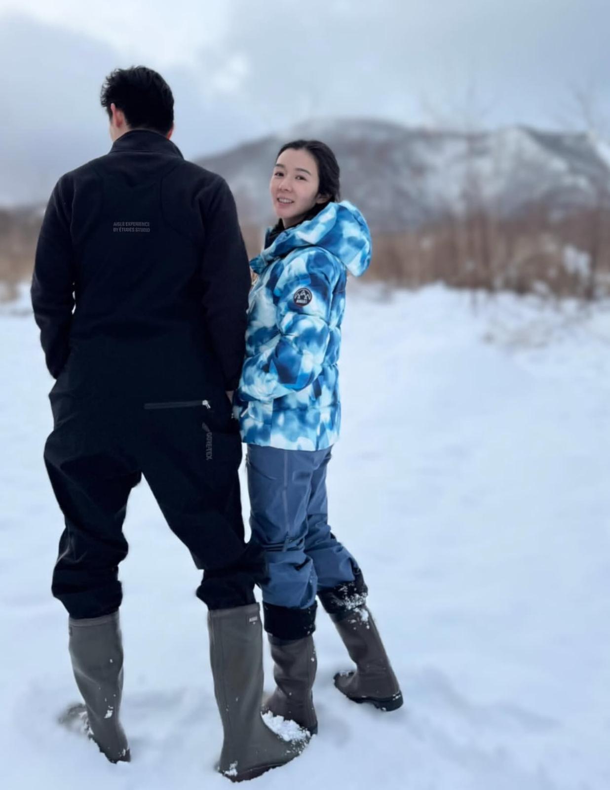 麥明詩慶祝34歲生日。