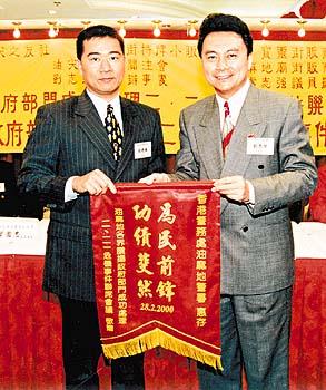 劉志榮曾是香港油尖旺區議會佐敦東選區的民選議員。(網上圖片)