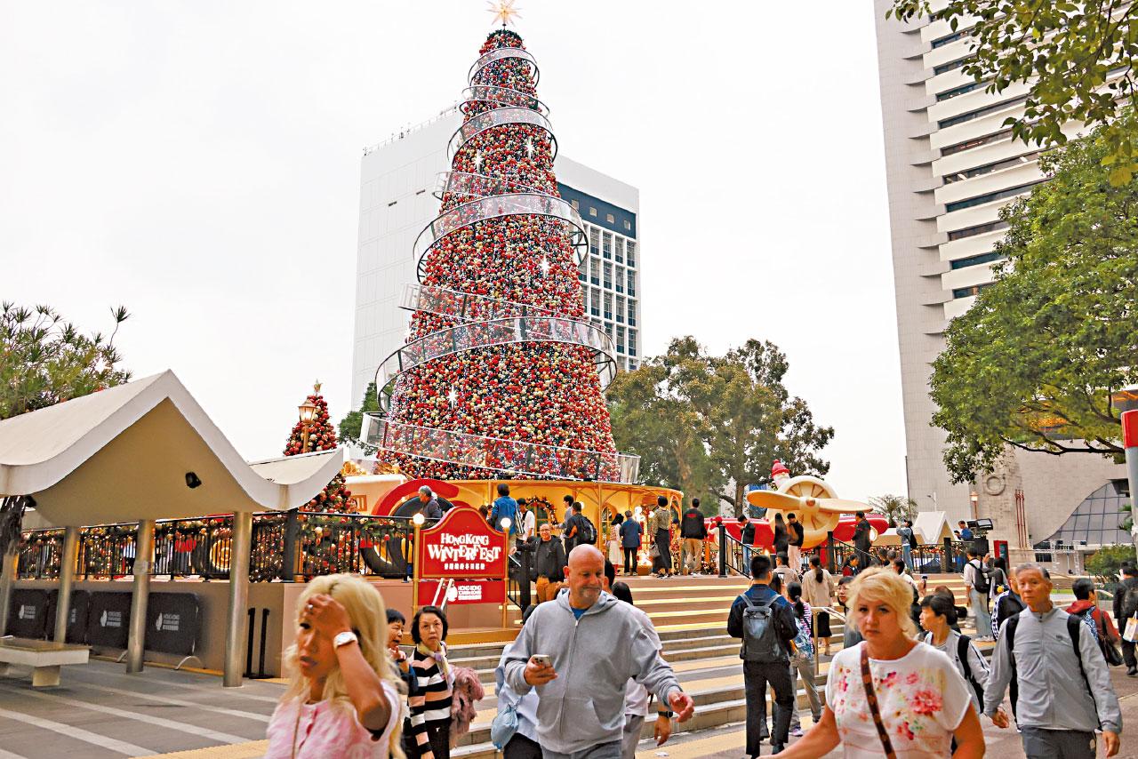 皇后像廣場 冬日小鎮・中環 繽紛冬日賞 聖誕節