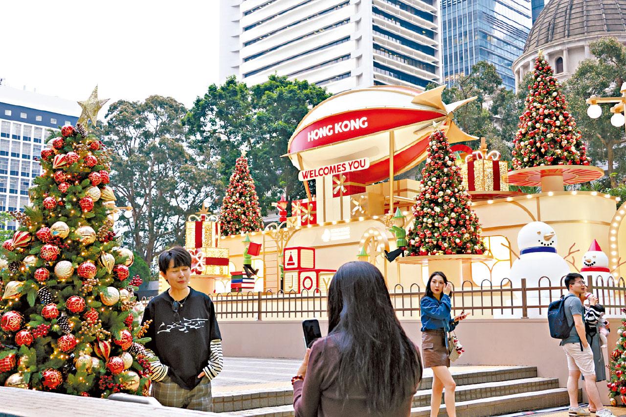 皇后像廣場 冬日小鎮・中環 繽紛冬日賞 聖誕節