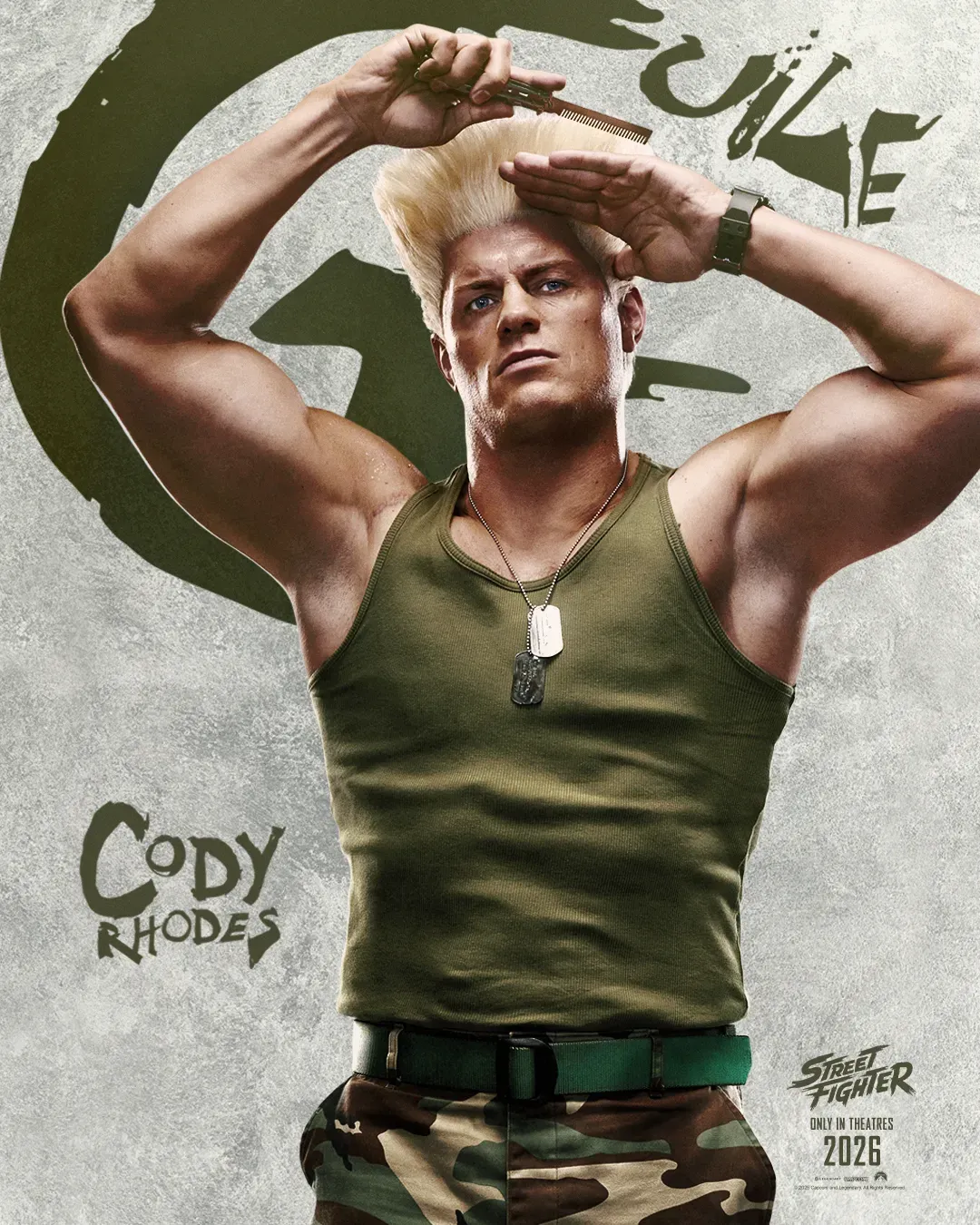 Cody Rhodes飾演Guile