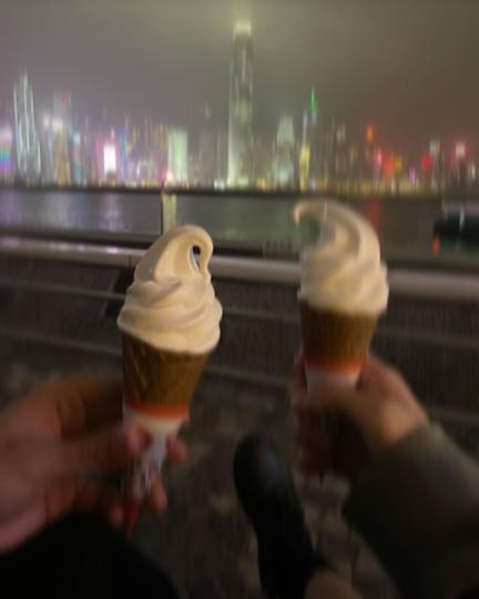 Eden曾於2022年的情人節放閃。