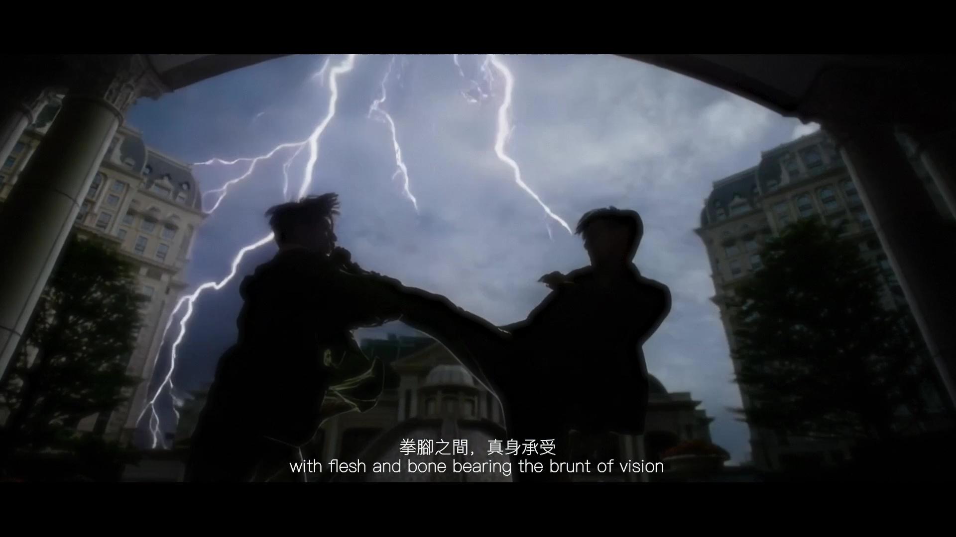 黃庭鋒與張振朗在片中打到飛起,睇頭十足。