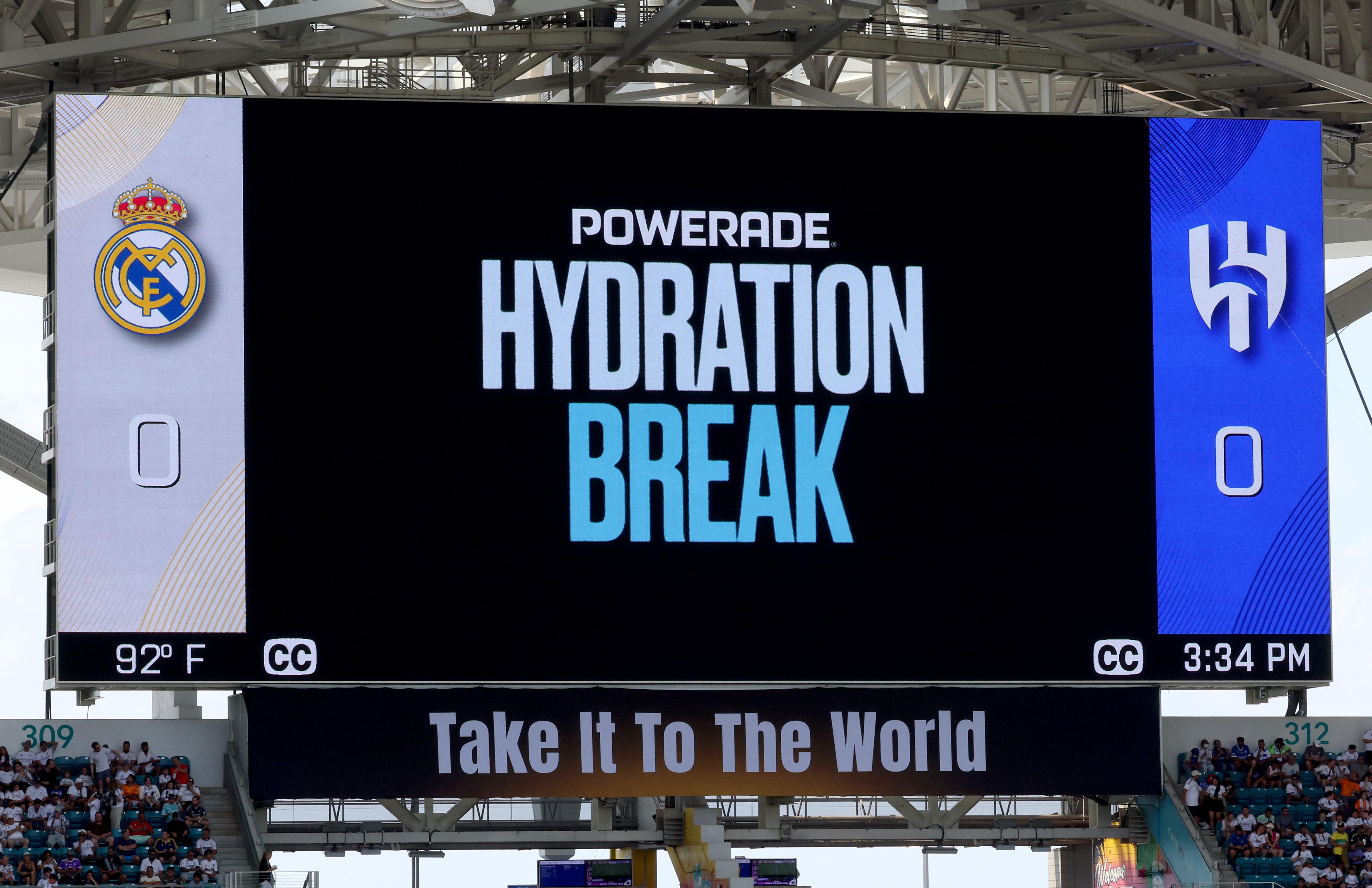 早前在美國舉行的世冠盃已有水Break,下年世界盃將會繼續出現。