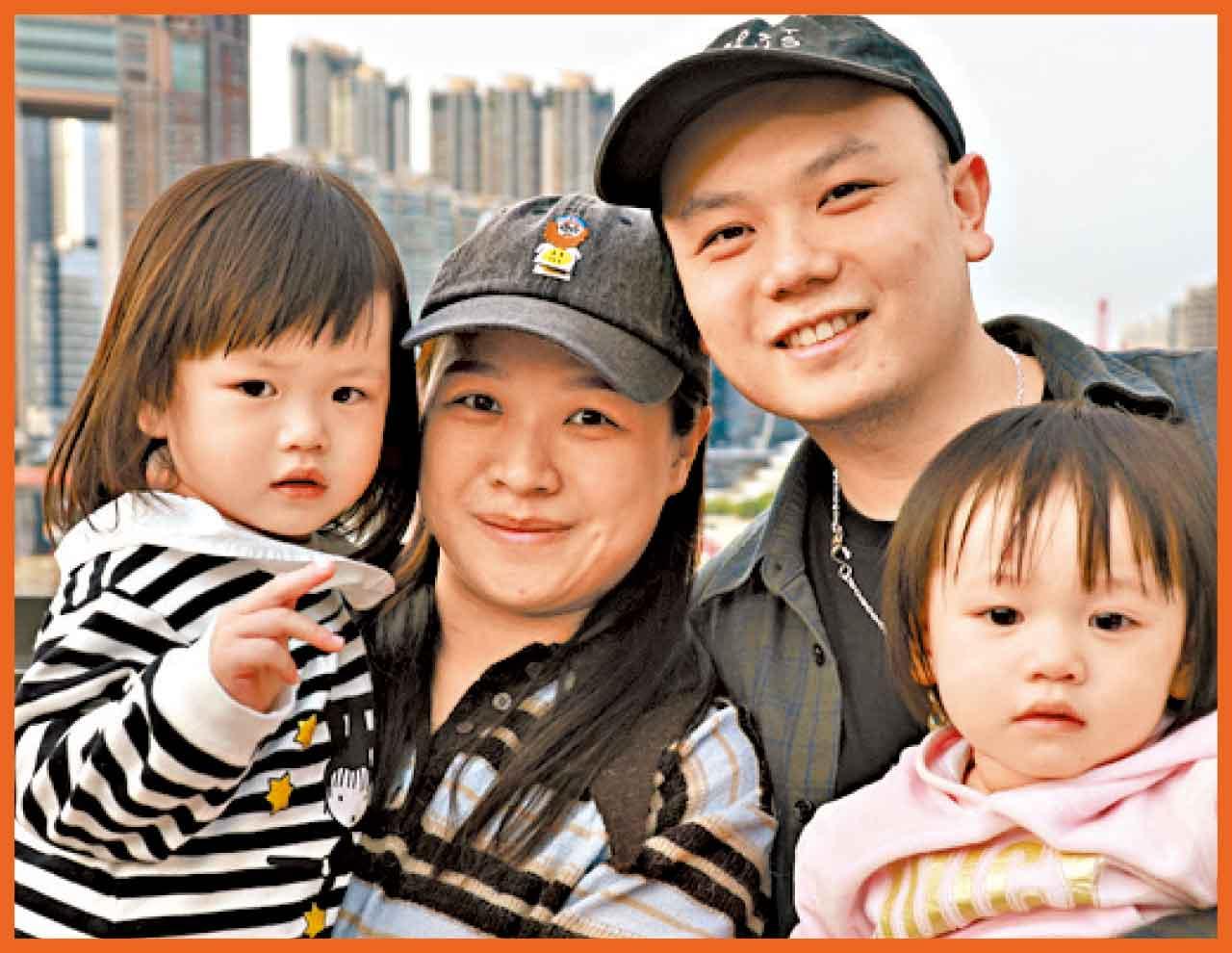 陳生陳太一家到場主要為買古著衣服。