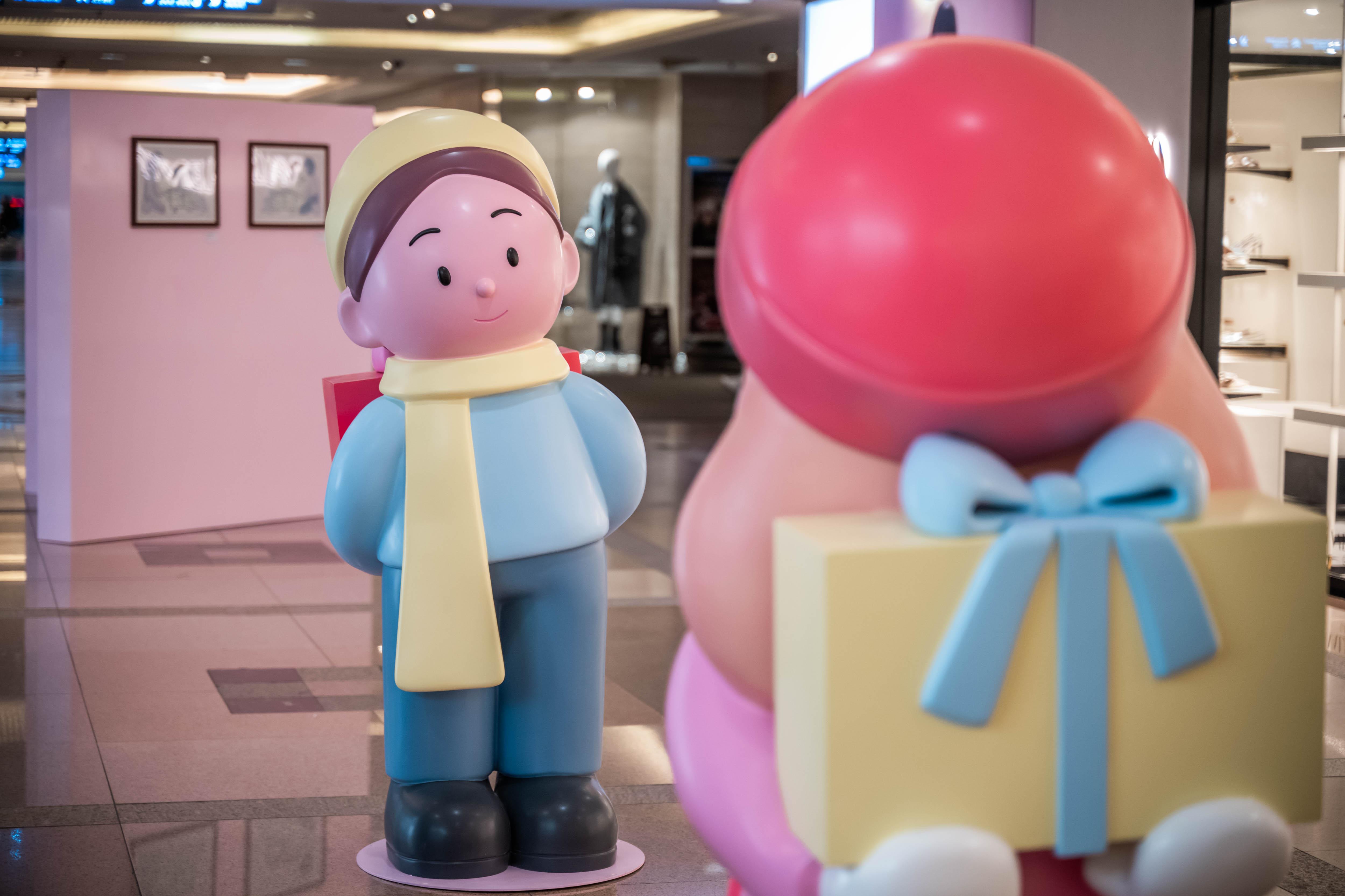 「愛的聖誕藝廊」全新插畫 限定自拍亭留念