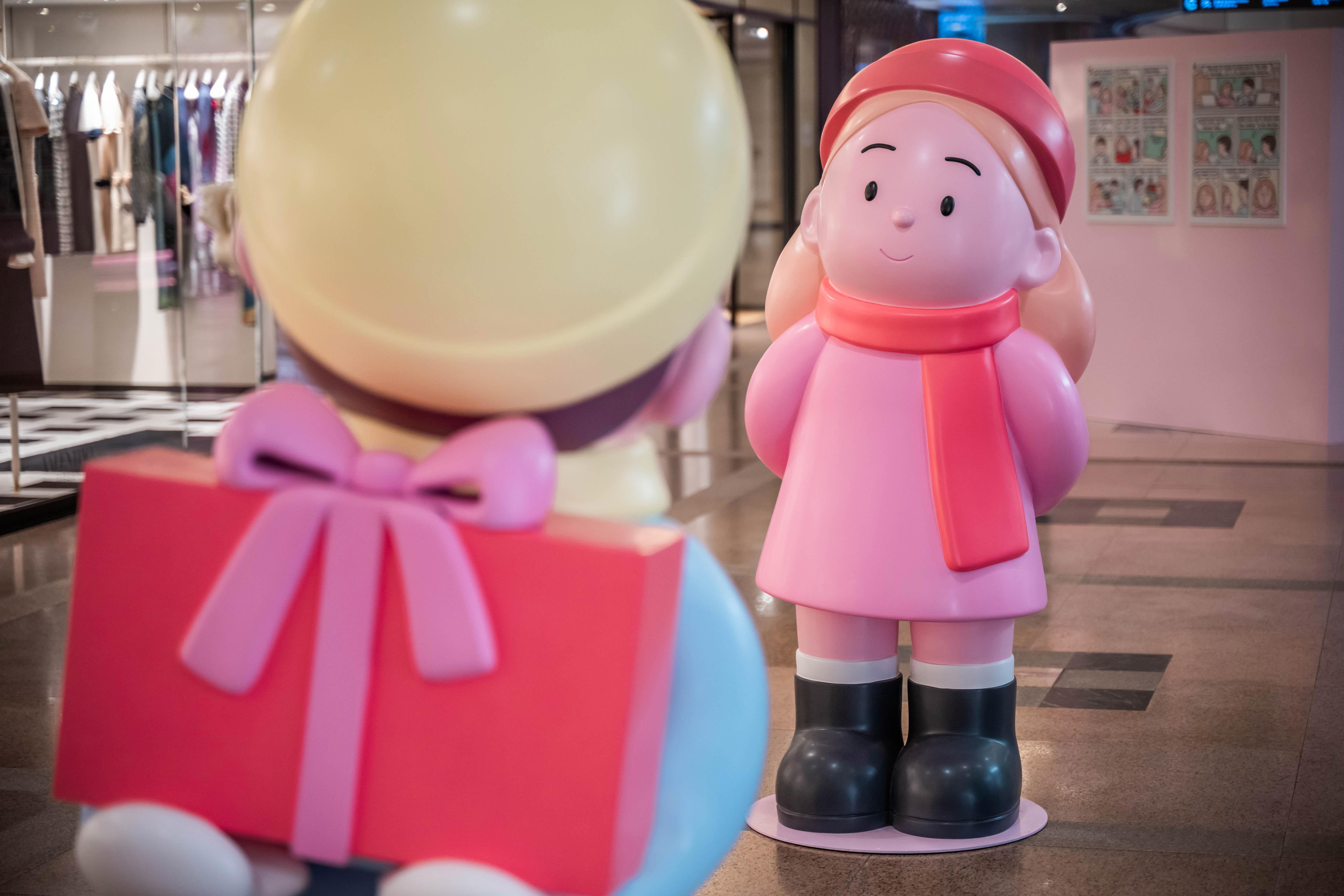 「愛的聖誕藝廊」全新插畫 限定自拍亭留念