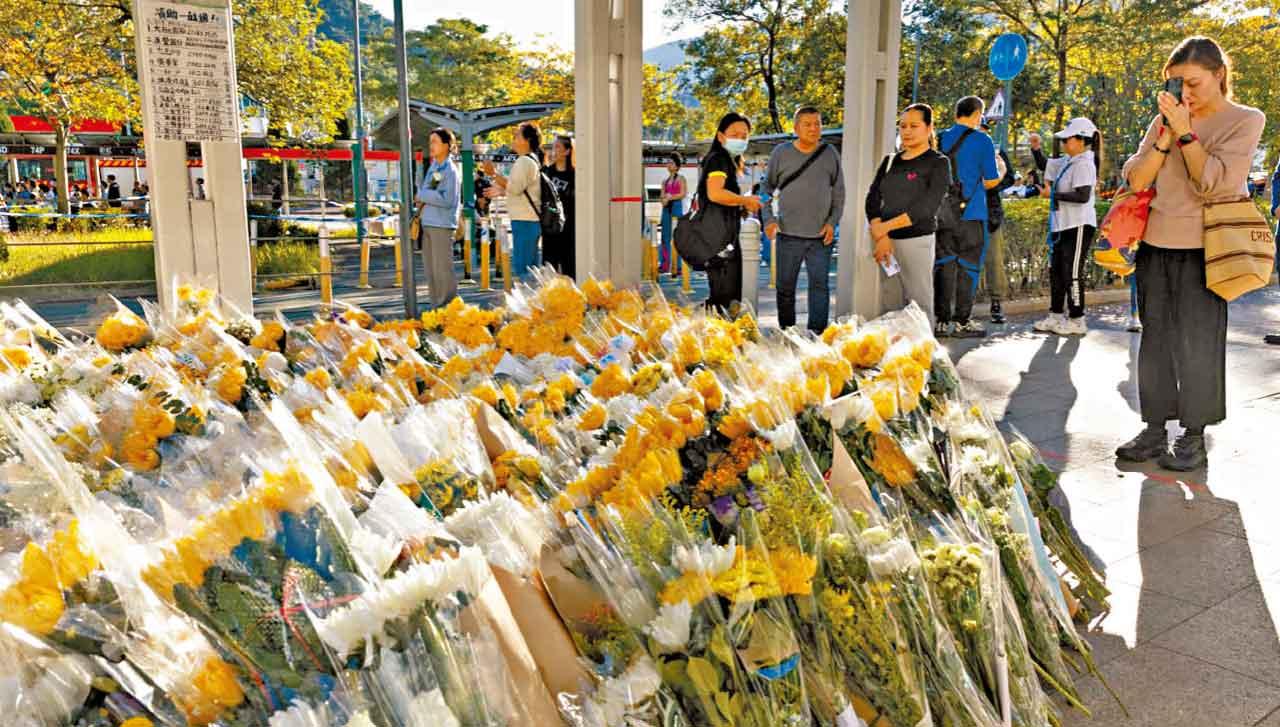 宏福苑火災後,社會各界踴躍捐款支援救災。(資料圖片)