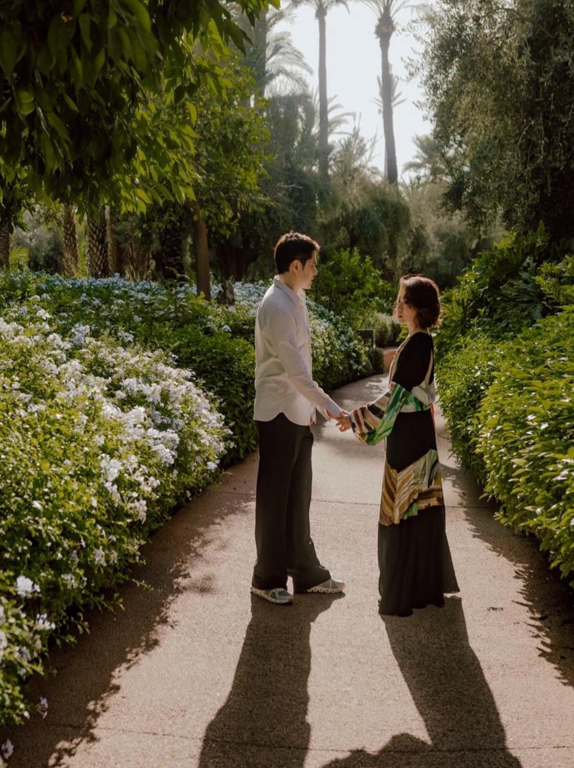 徐天佑與太太非常恩愛!