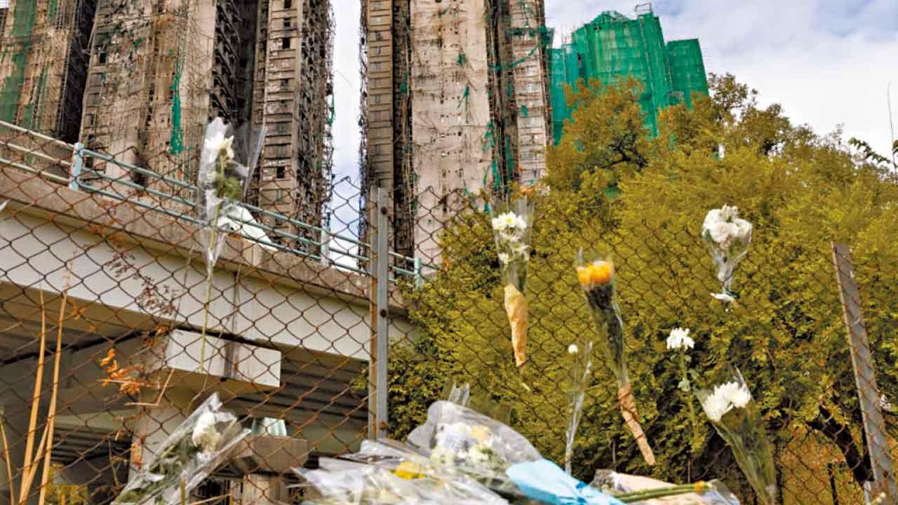 大埔宏福苑居希望當局協助在原址重建屋苑。(資料圖片)