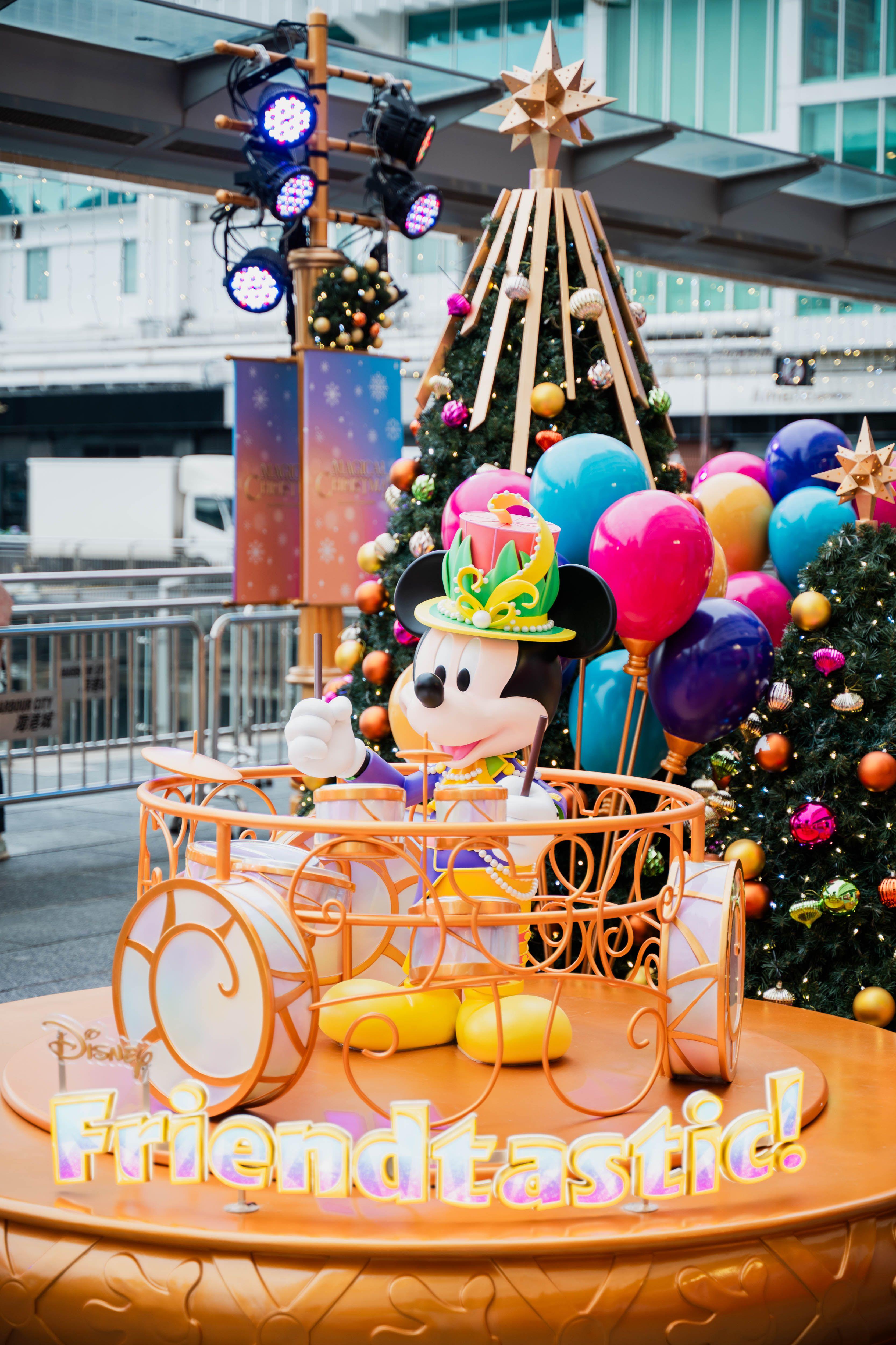 「迪士尼好友巡遊派對」主題裝置 打卡位