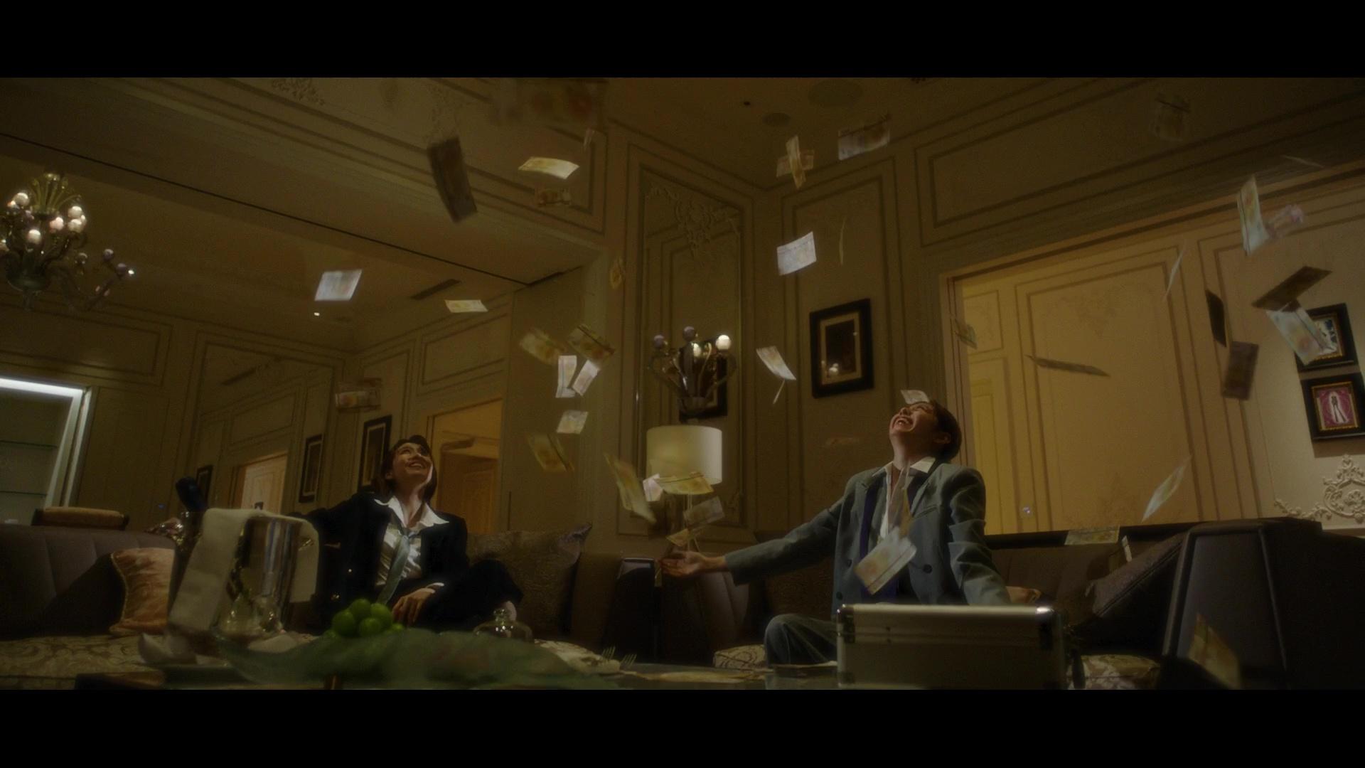 陳自瑤與姚子羚大玩「金錢版宮心計」。