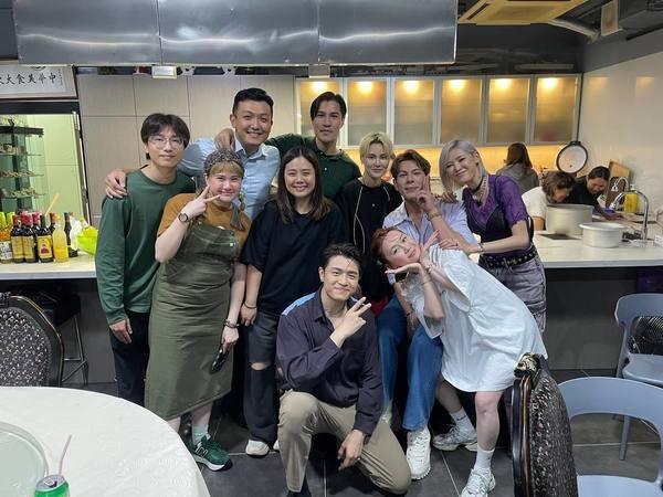 古淖文的同期有陳蕾,她亦捱了不少苦頭才有今天。