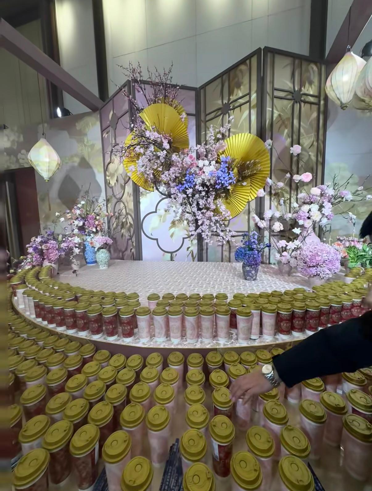 張俊傑與「最美光二代」高海純婚禮場面盛大。