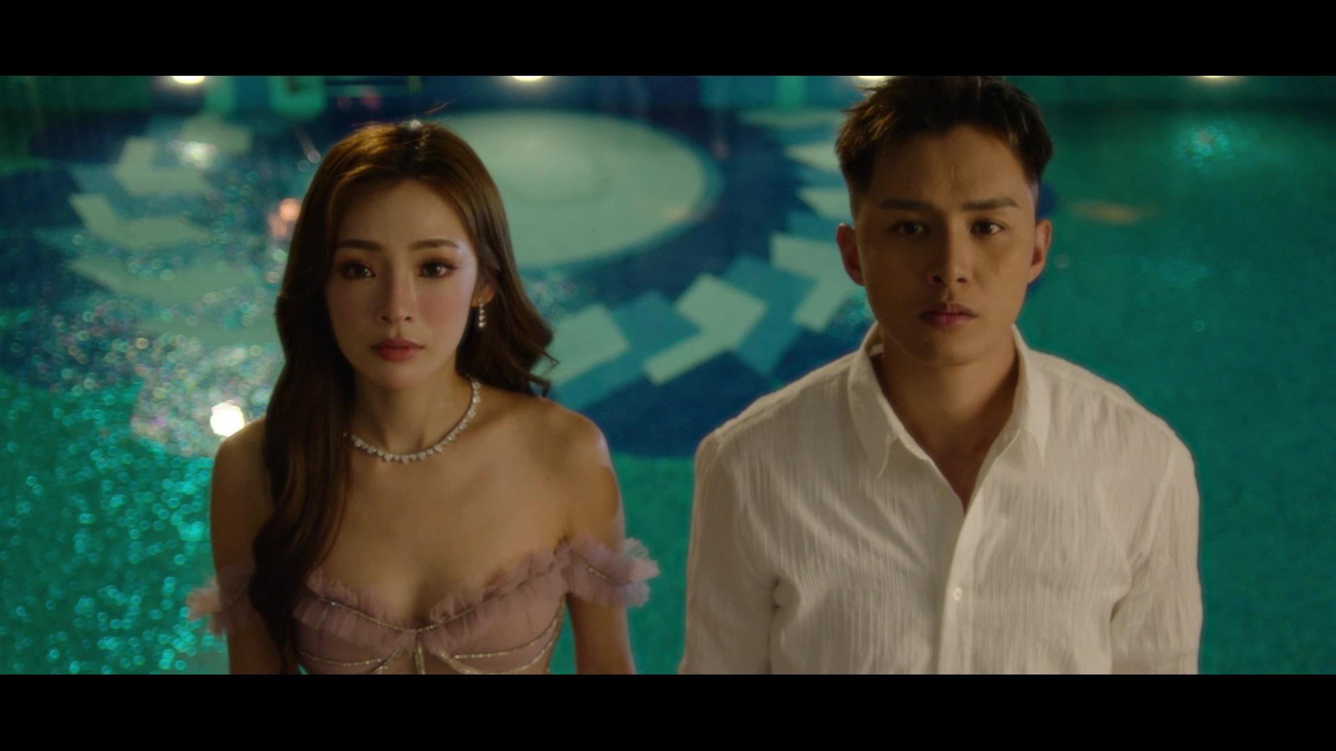 何廣沛、陳楨怡上演浪漫唯美愛情小品。