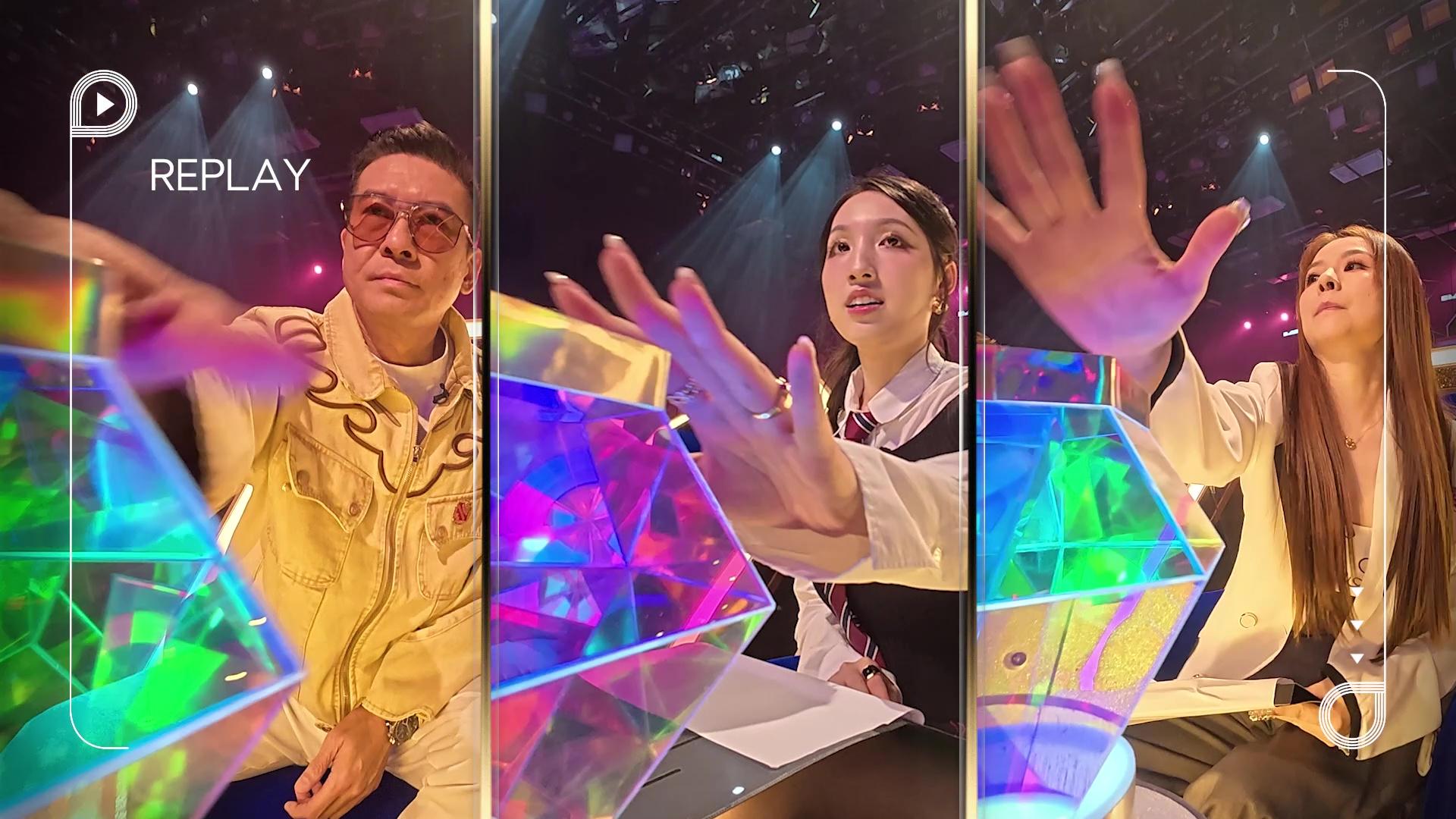 晶晶的順滑動聽高音,吸引張佳添、谷婭溦及海兒齊撳燈。