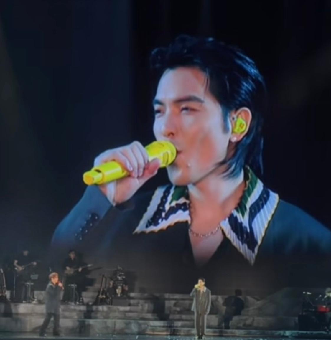 蕭敬騰擔任姜濤第8場《KEUNG TO "LAVA" LIVE 2025》演唱會嘉賓,親切地稱呼對方「濤濤」。(截圖@Keung_show)