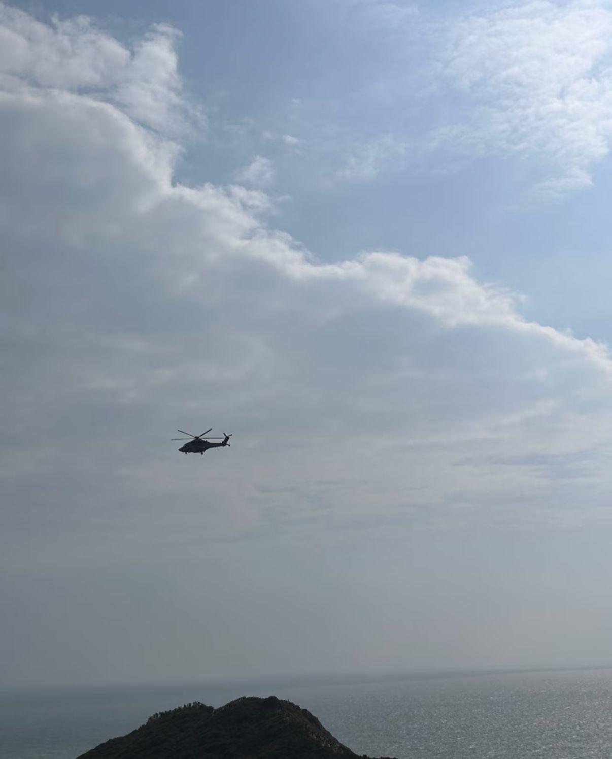 西貢破邊洲發生行山意外。(小紅書「cwbtc1」圖片)