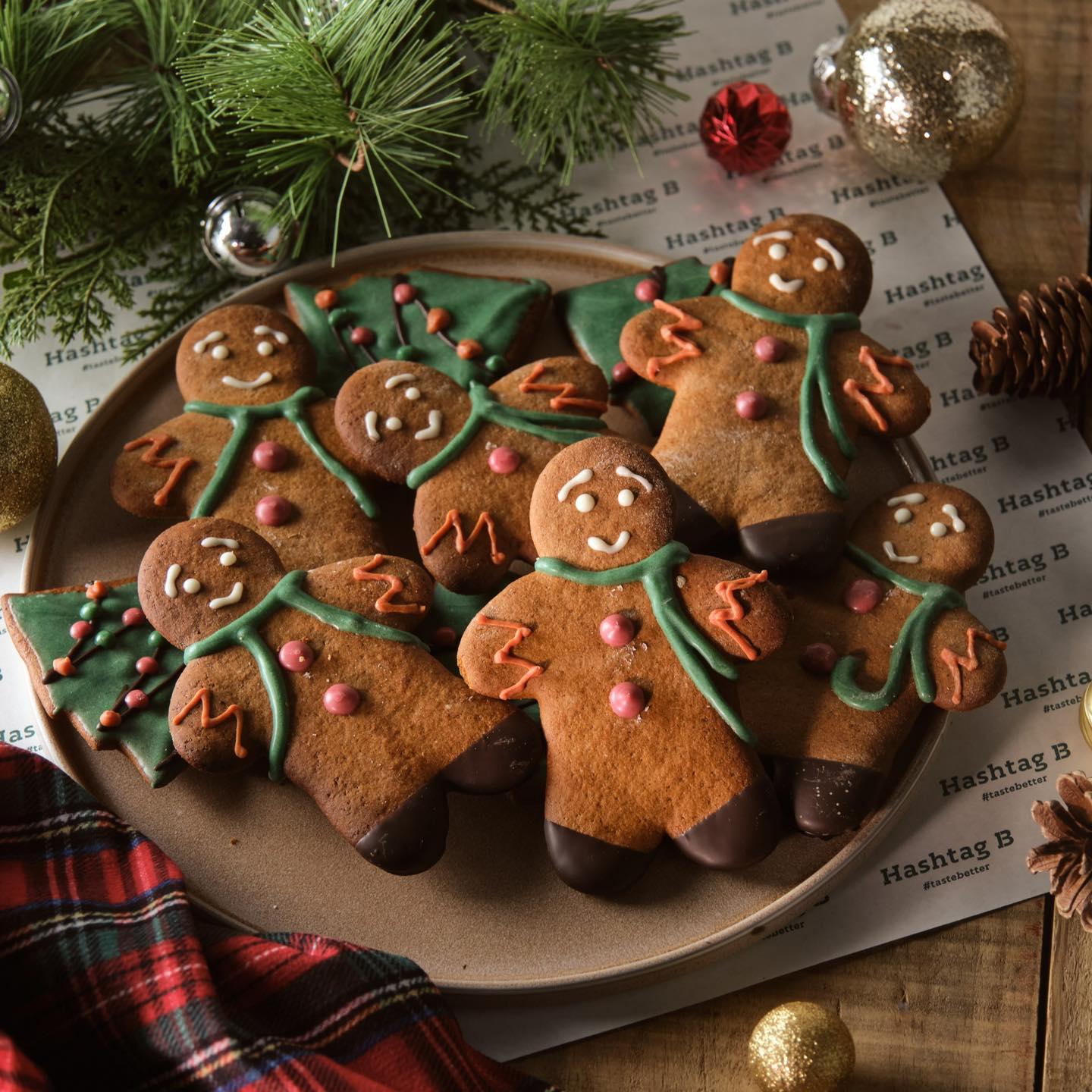 Hashtag B一連3日免費派聖誕薑餅人