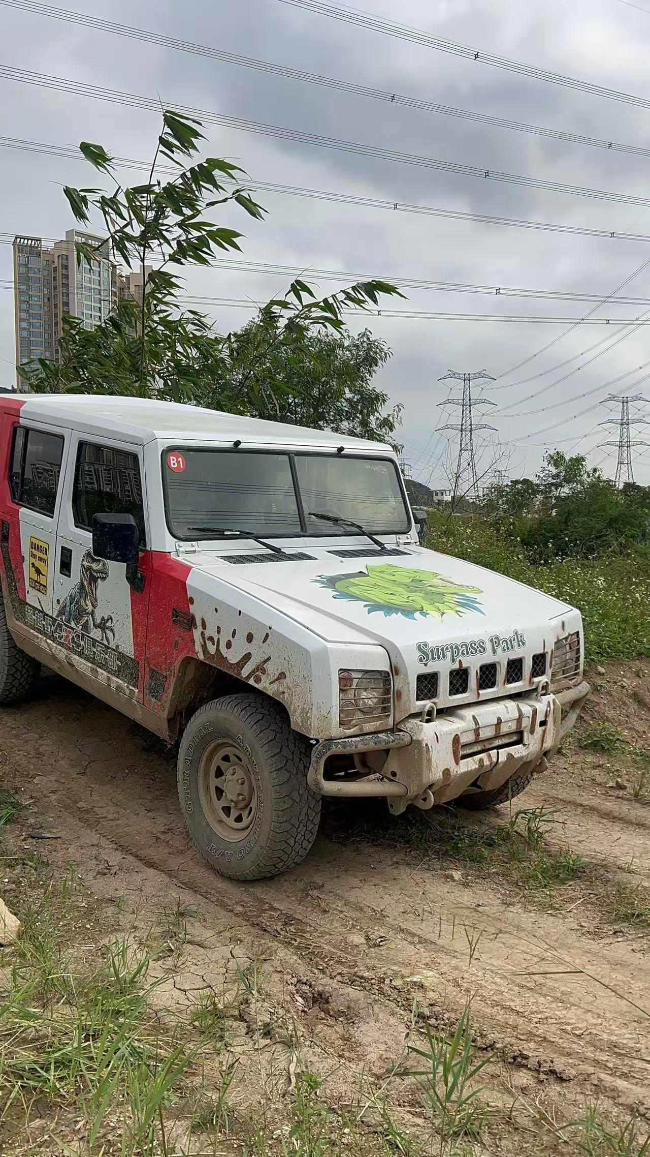 珠海超越越野車基地:4大必玩亮點 亮點1:4x4 四驅車
