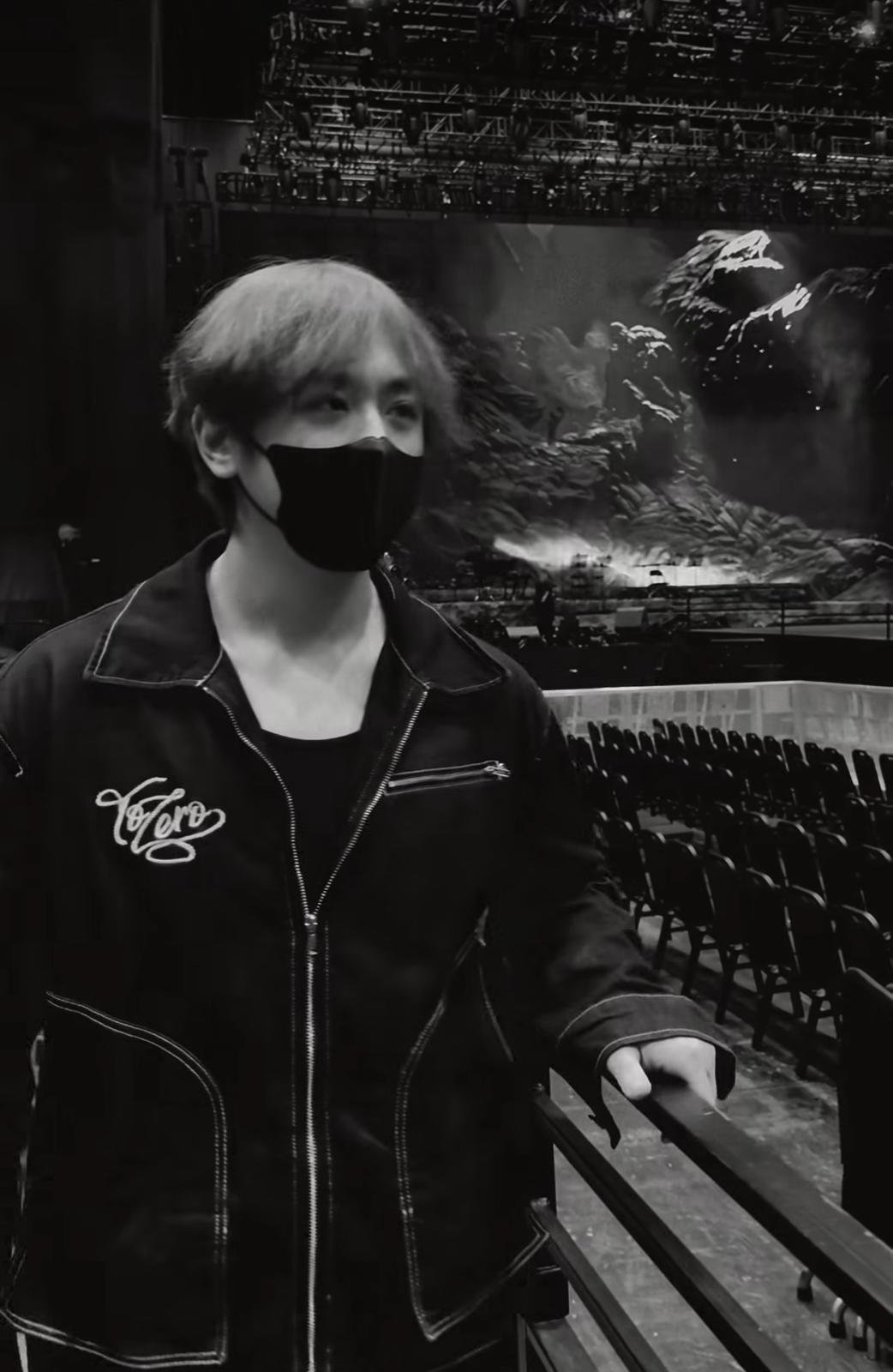 姜濤今日分享在亞博的花絮影片。