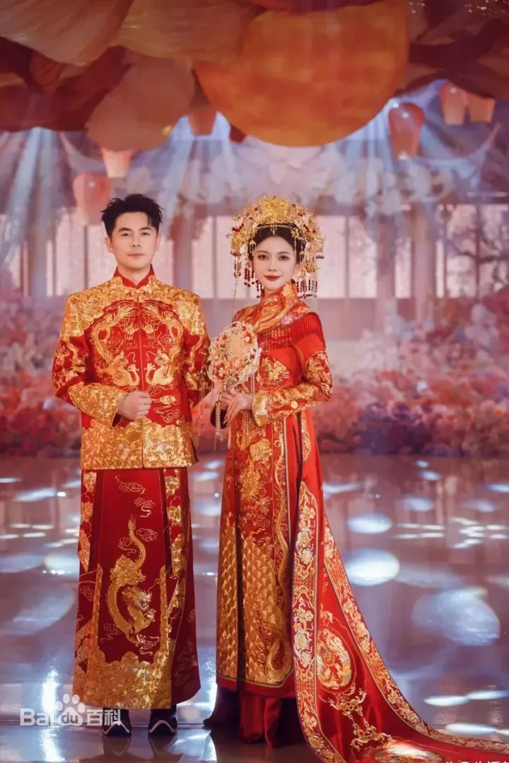 張俊傑高海純婚禮場面盛大。