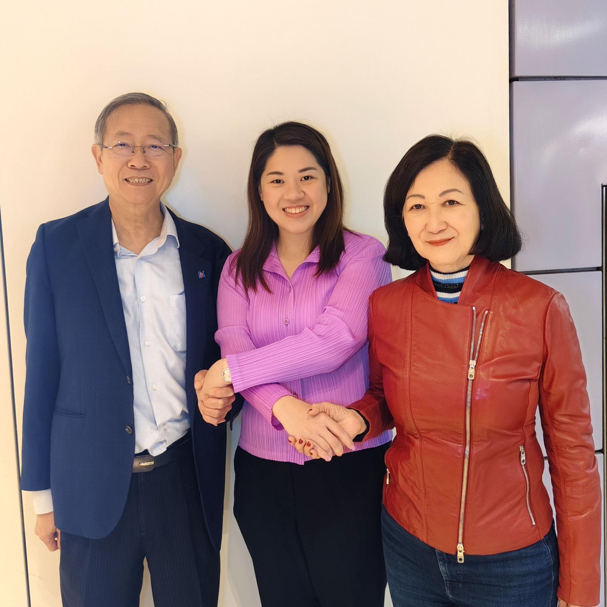 社工出身的林素蔚早前稱因個人生涯規劃調整不參與第八屆立法會選舉,決定宣布加入新民黨。(林素蔚fb)