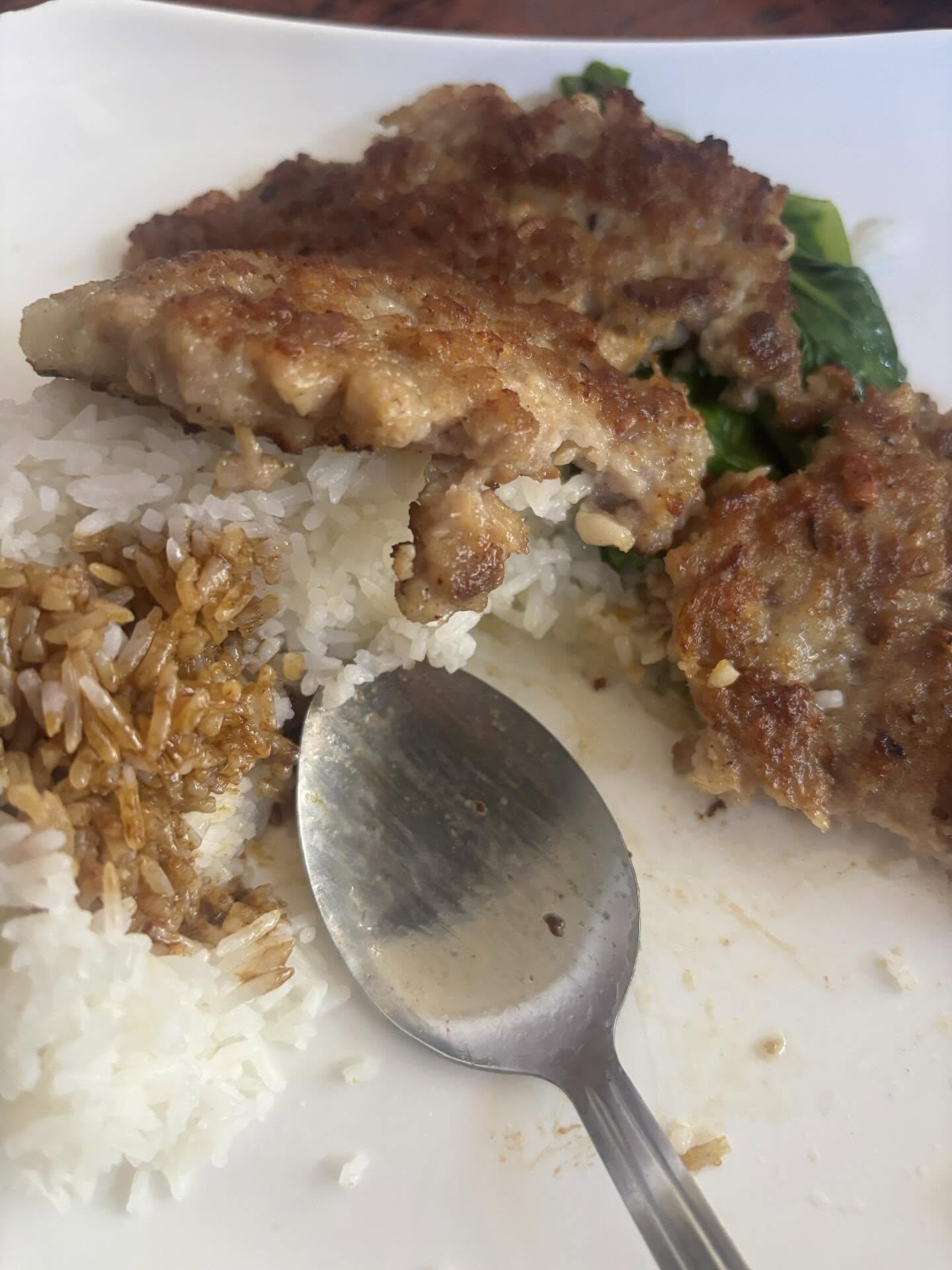 社交平台Threads有關元朗茶餐廳「大寶冰室」肉餅飯的食評潮文不斷瘋傳,掀起不少網民專程到元朗「朝聖」,近日大排長龍,紛紛指名要品嚐肉餅飯。(Threads)