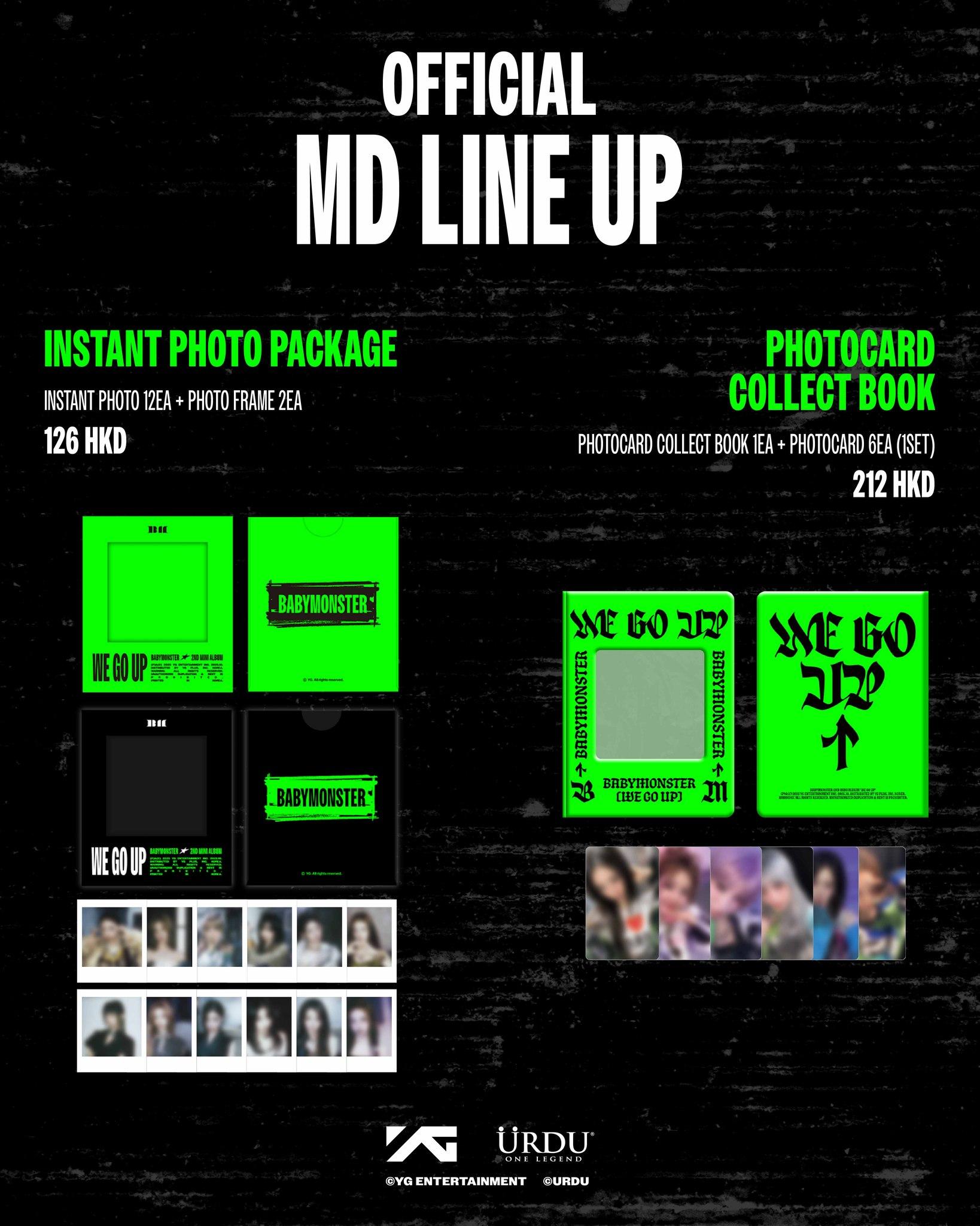 BABYMONSTER POP UP STORE官方周邊商品