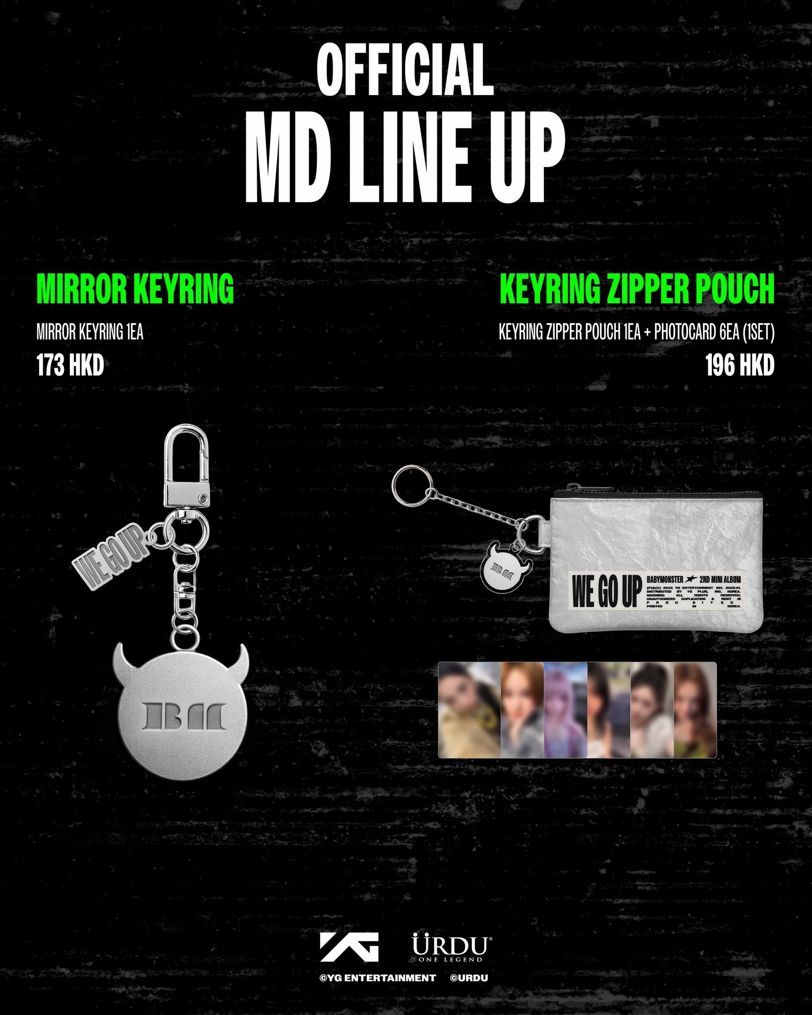 BABYMONSTER POP UP STORE官方周邊商品