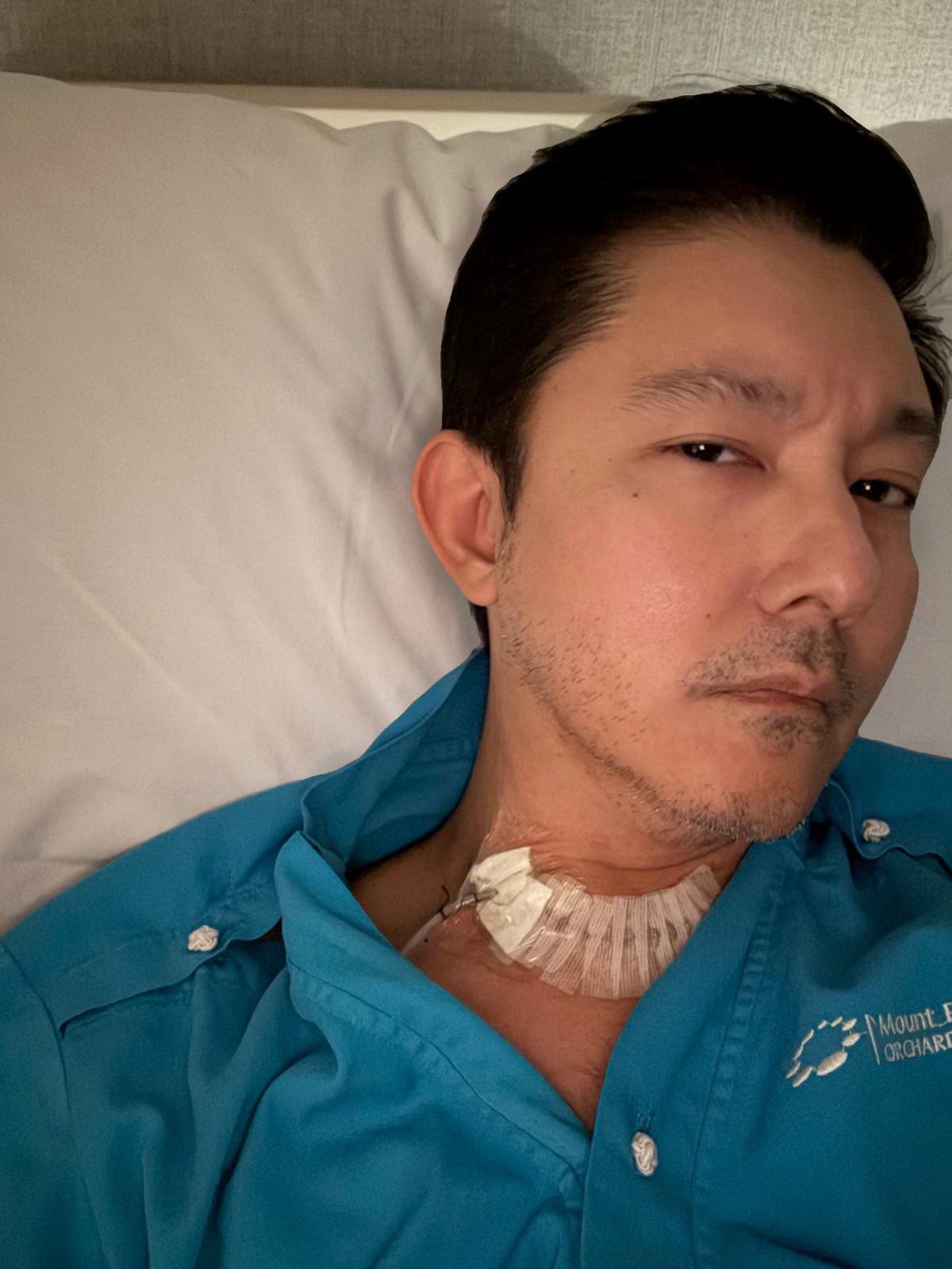 立威廉上載病床近照及以近千字長文回顧這幾個月的心路歷程。