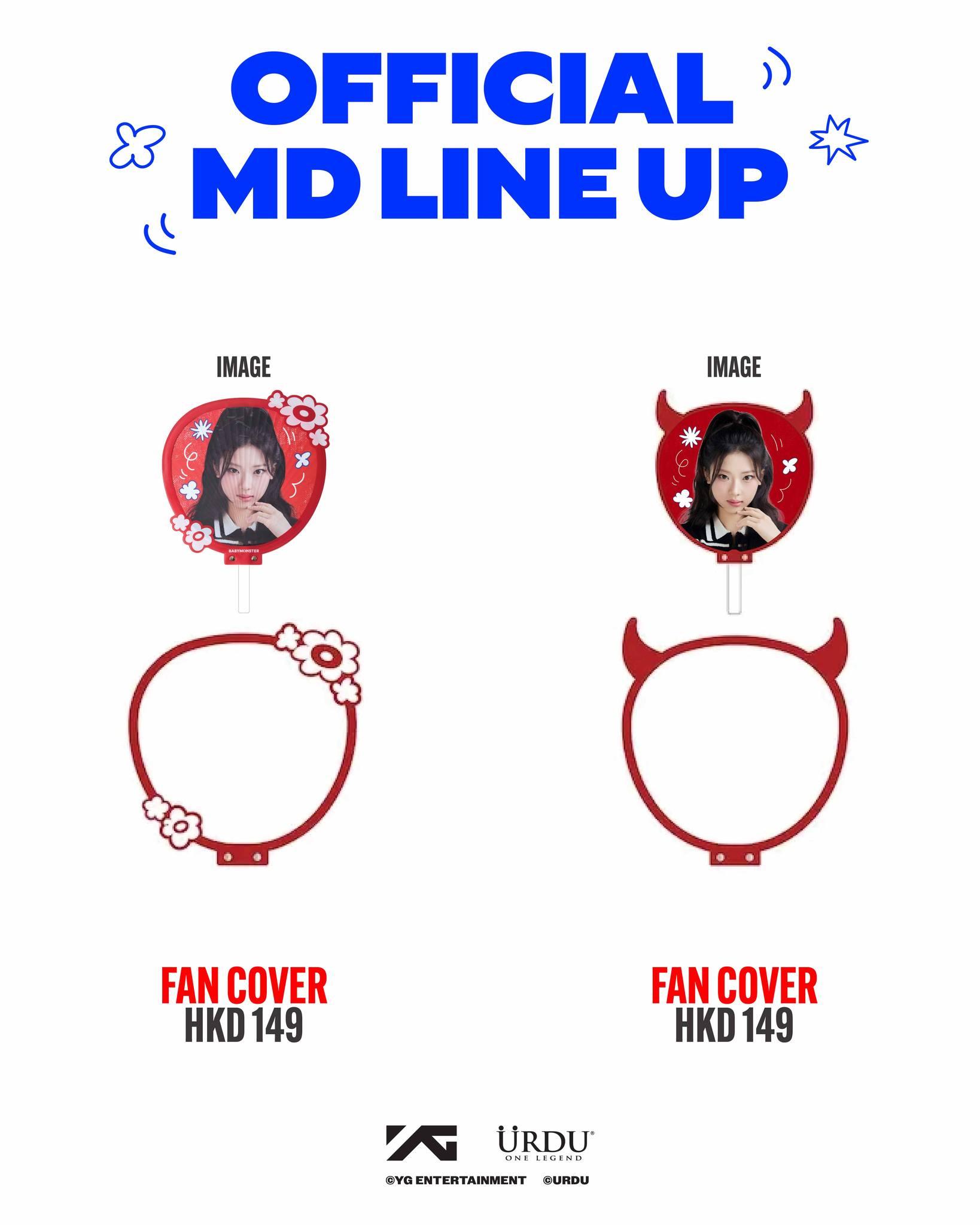 BABYMONSTER快閃店周邊商品一覽