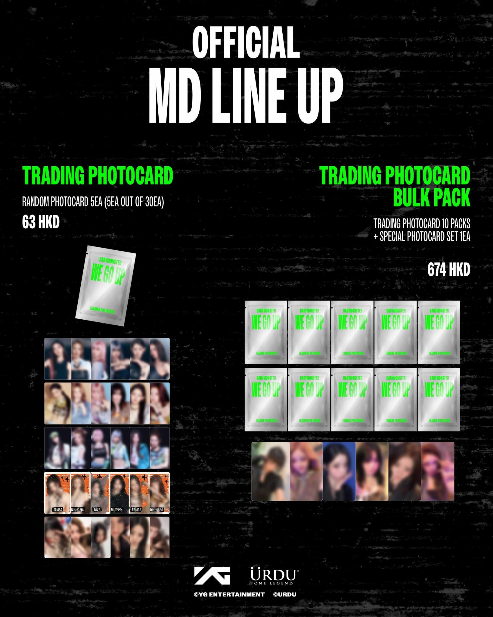 BABYMONSTER POP UP STORE官方周邊商品