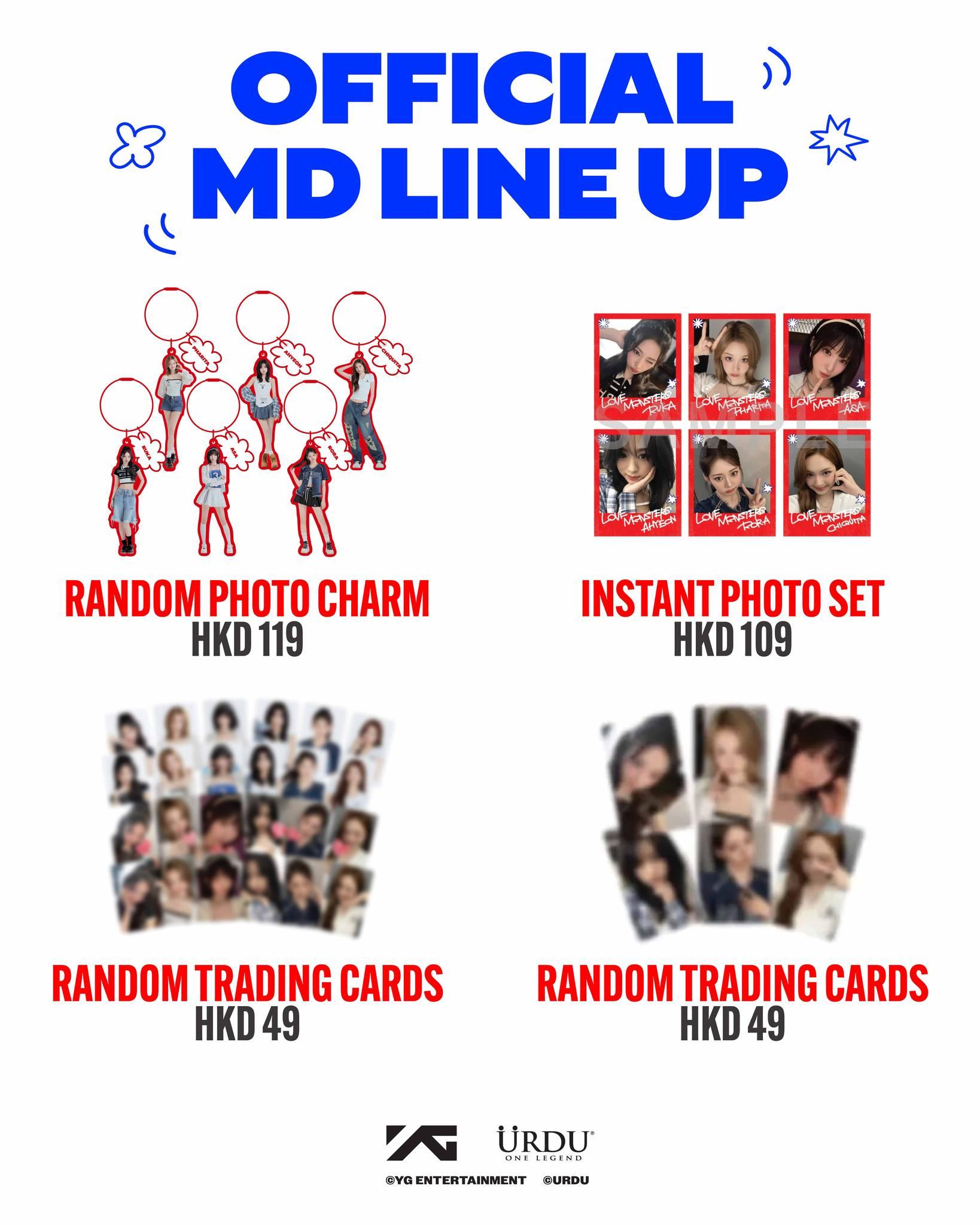 BABYMONSTER快閃店周邊商品一覽