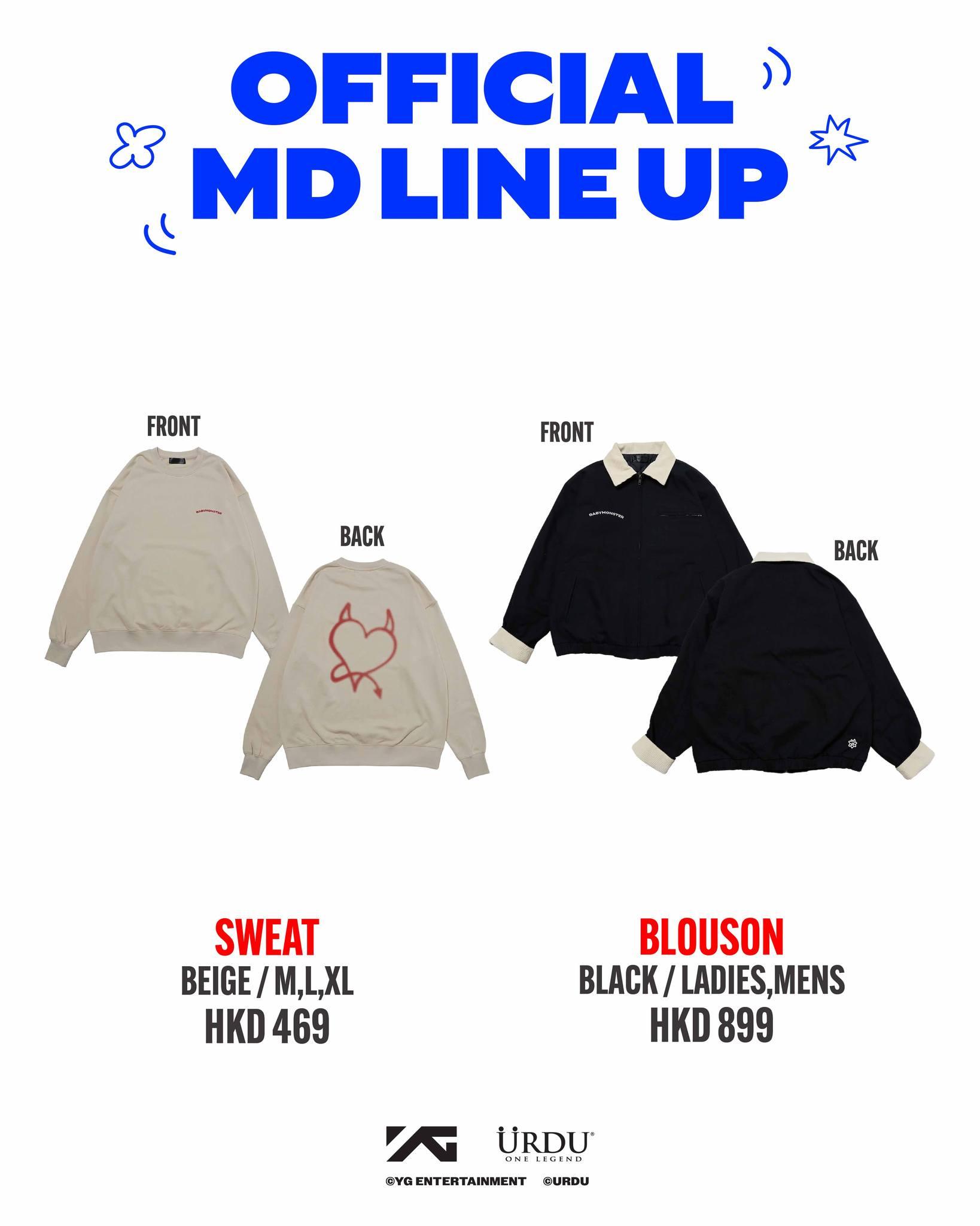 BABYMONSTER快閃店周邊商品一覽