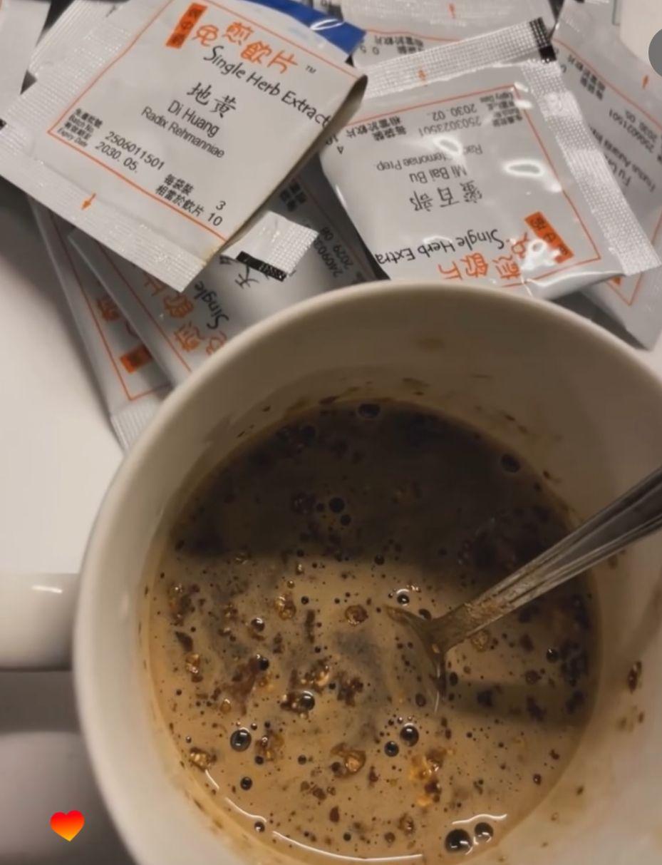 趙學而透露自己最近生病。