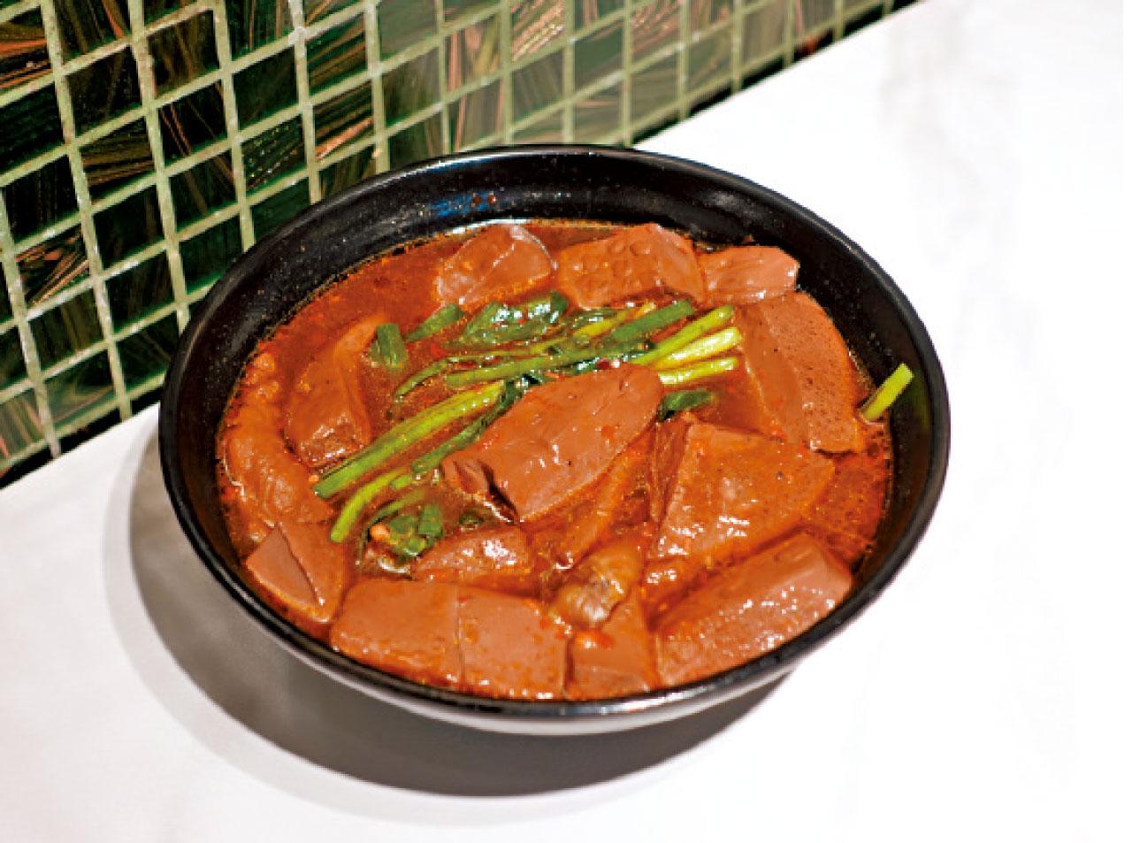 潮樂園尚品軒 韭菜鵝紅