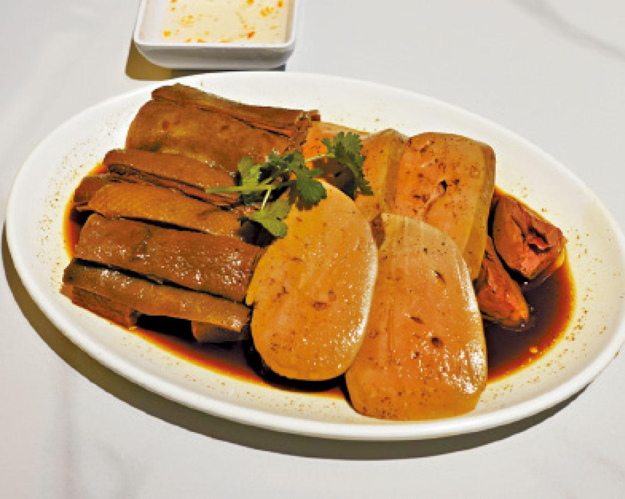 潮樂園尚品軒 滷水鵝肝拼鵝頸肉