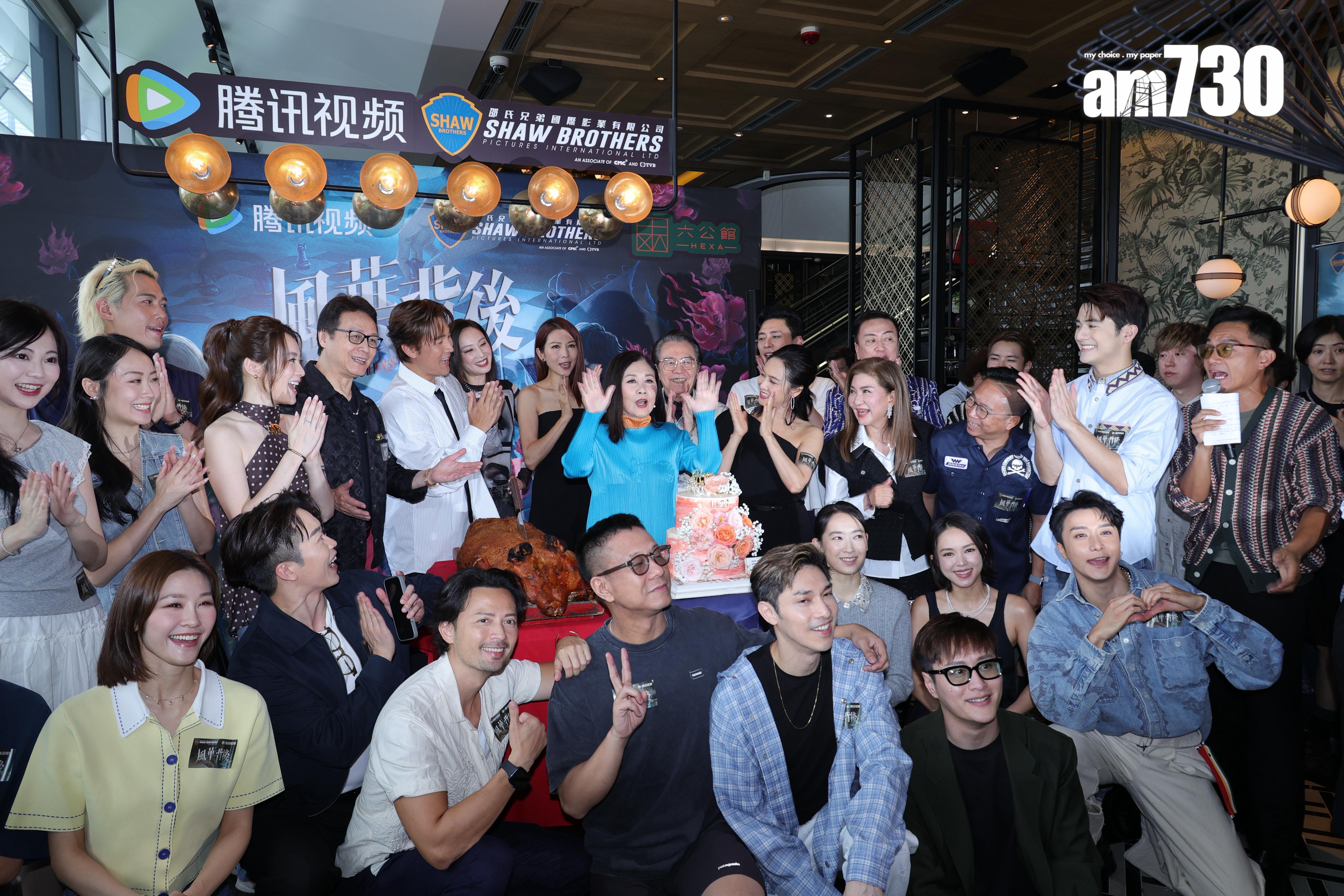 《風華背後》在今年八月舉行拜神儀式。(吳康琦攝)