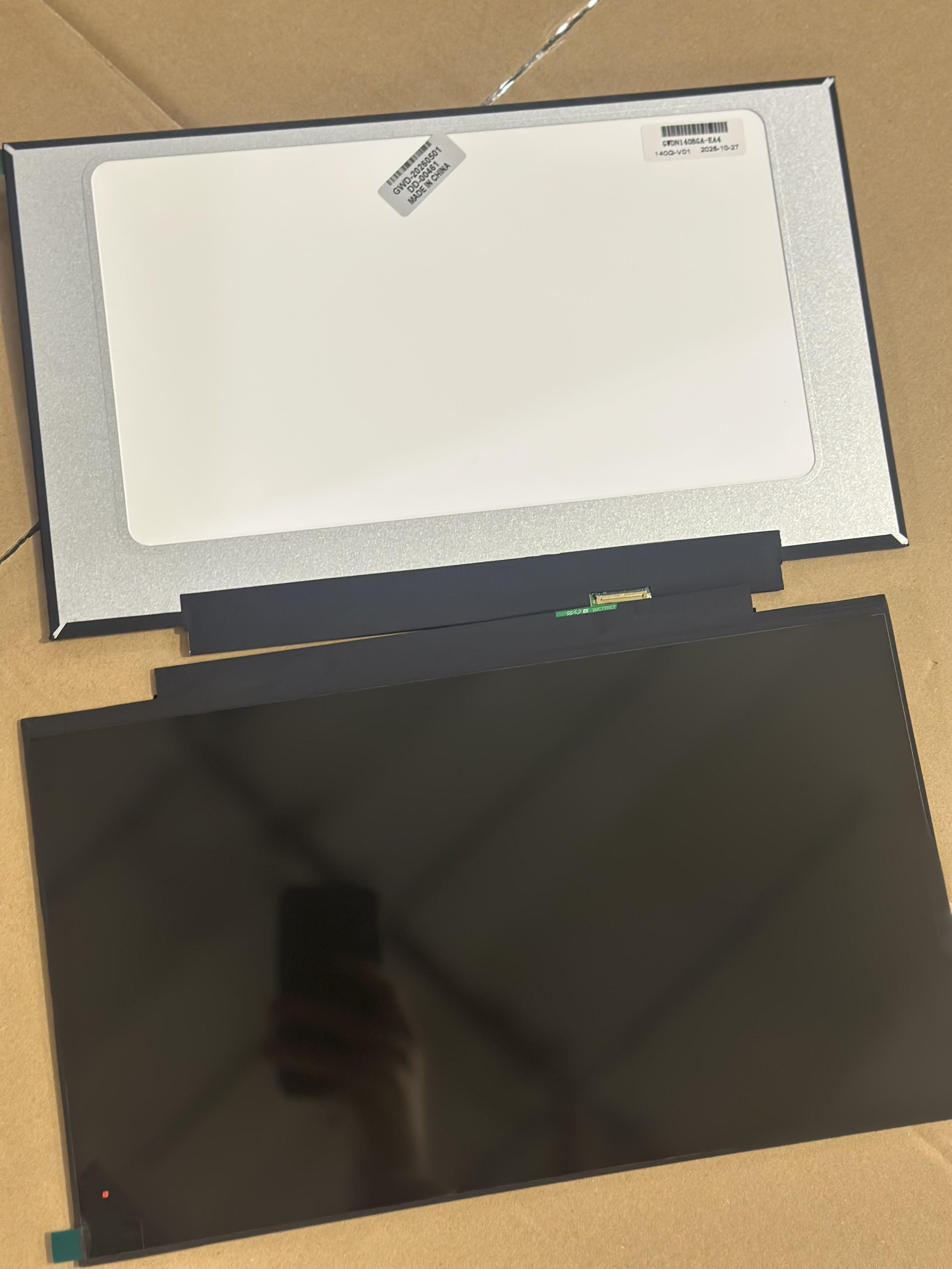 圖示檢獲的液晶顯示面板。(政府新聞處圖片)