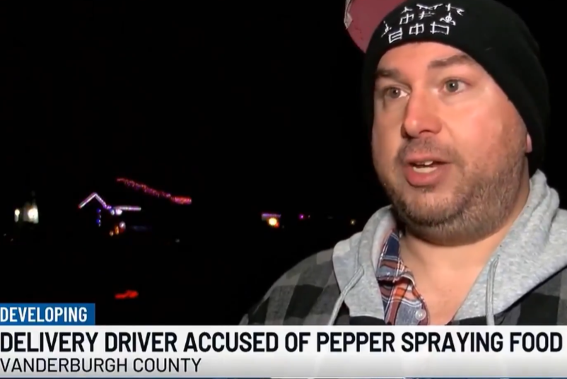 叫餐進食後嗆咳嘔吐 驚揭外賣員防狼噴霧加料