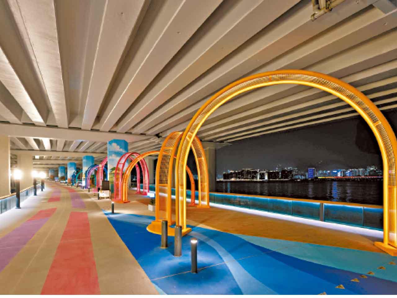 特色藝術裝置。