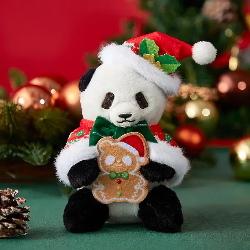 聖誕限定大熊貓精品(5吋熊貓公仔 - 聖誕服飾套裝)